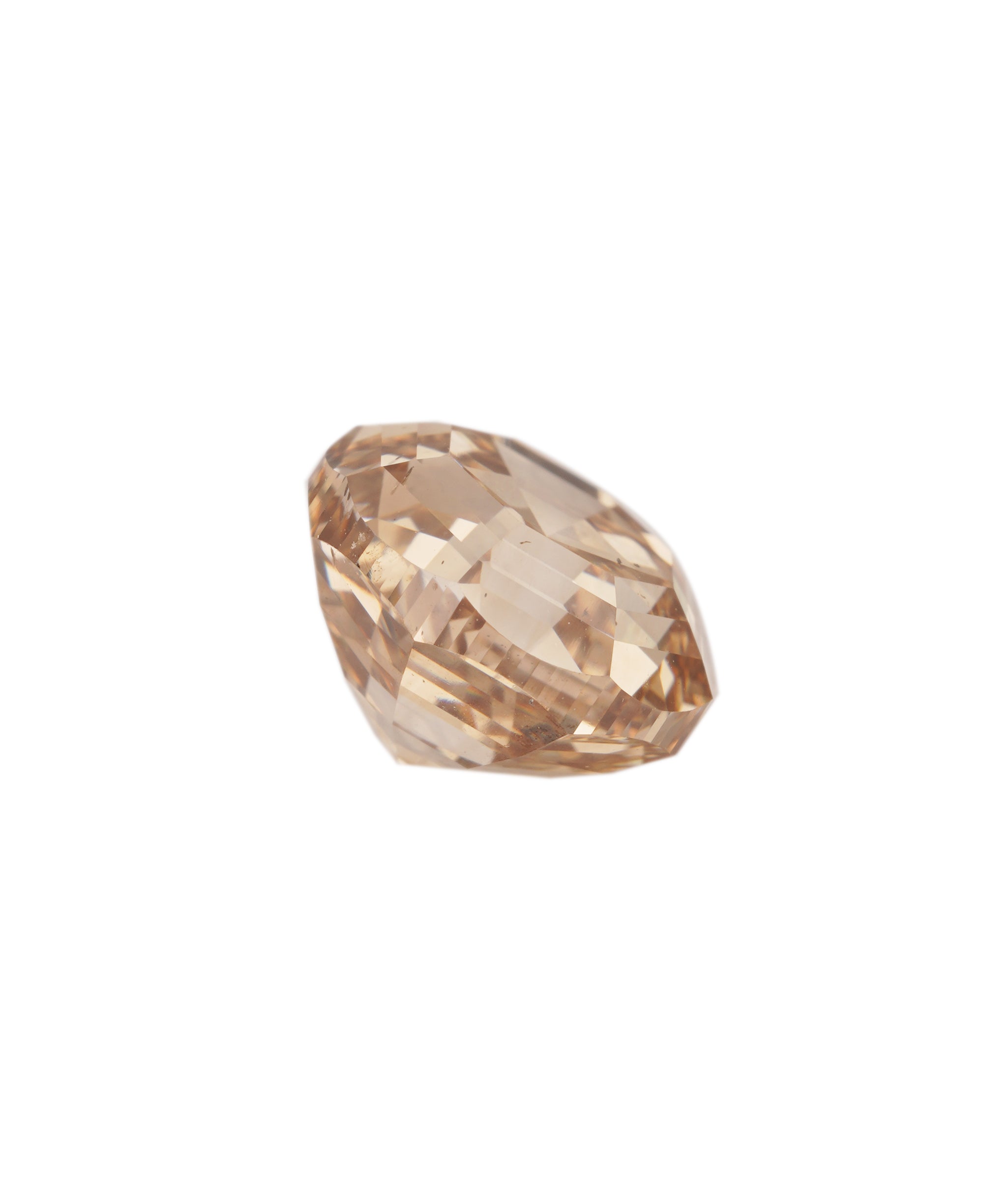 3.02ct PINK CHAMPAGNE ANTIQUE STEP CUT DIAMOND ANC1811