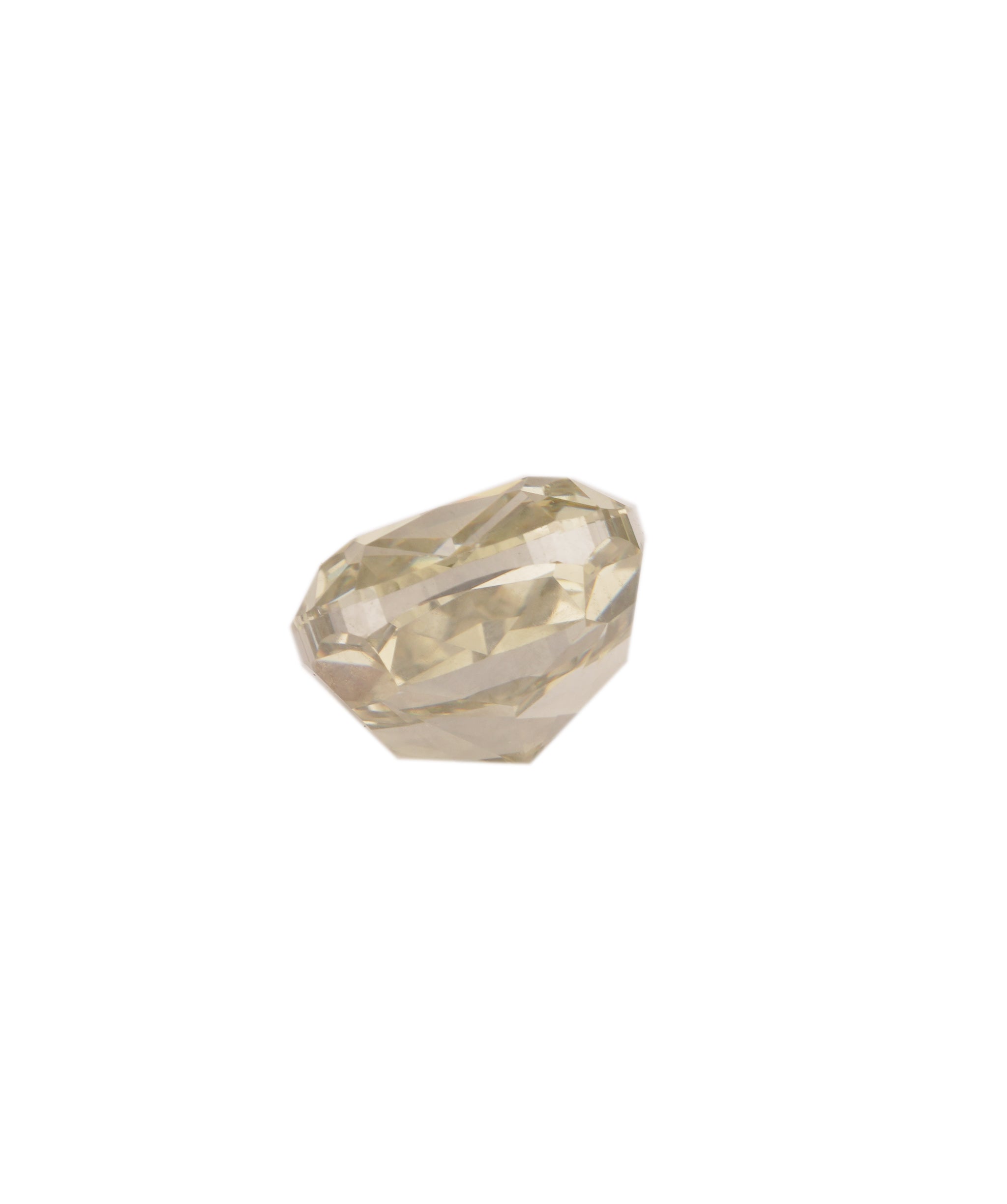 3.01ct FANCY GREENISH-GREY CUSSION DIAMOND ANC1799