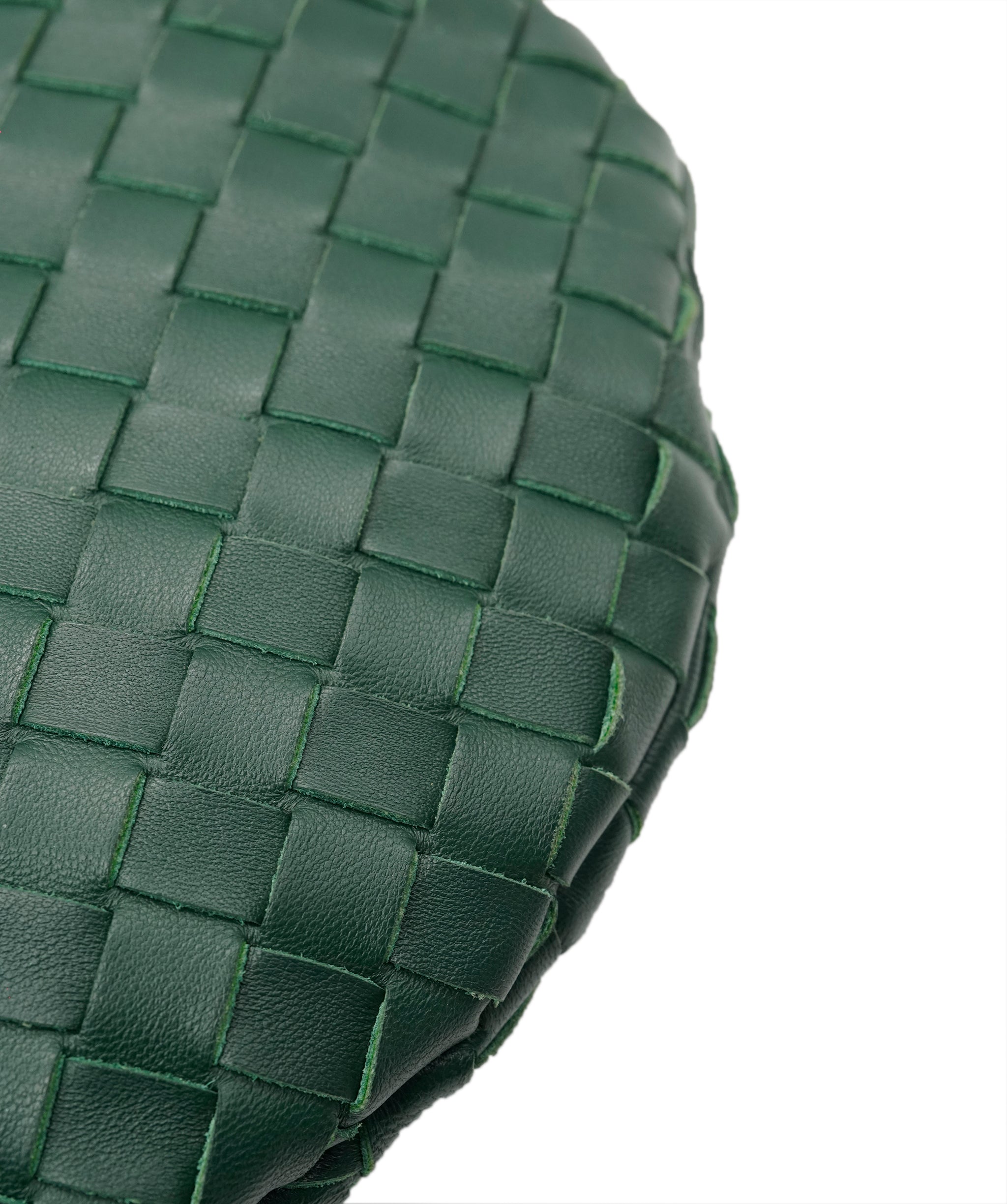 Bottega forest green large bag AKC0093