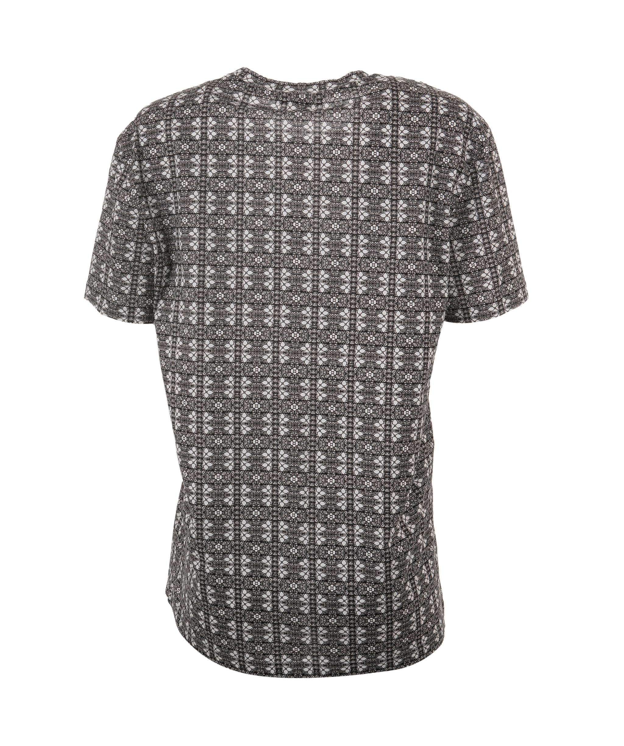 Alexader McQueen Black and White with Shadow Skull T-Shirt Size XL AKC0106