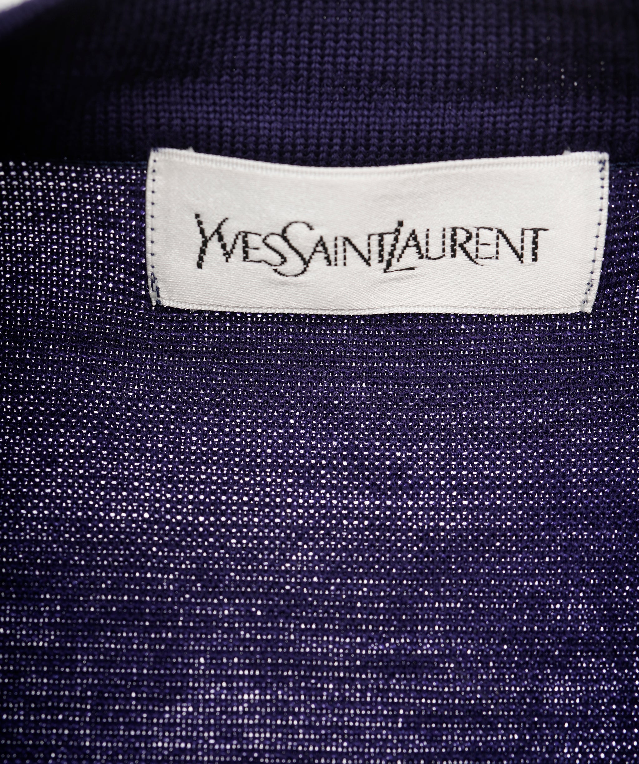 YSL Blue Logo Cardigan ALC3561