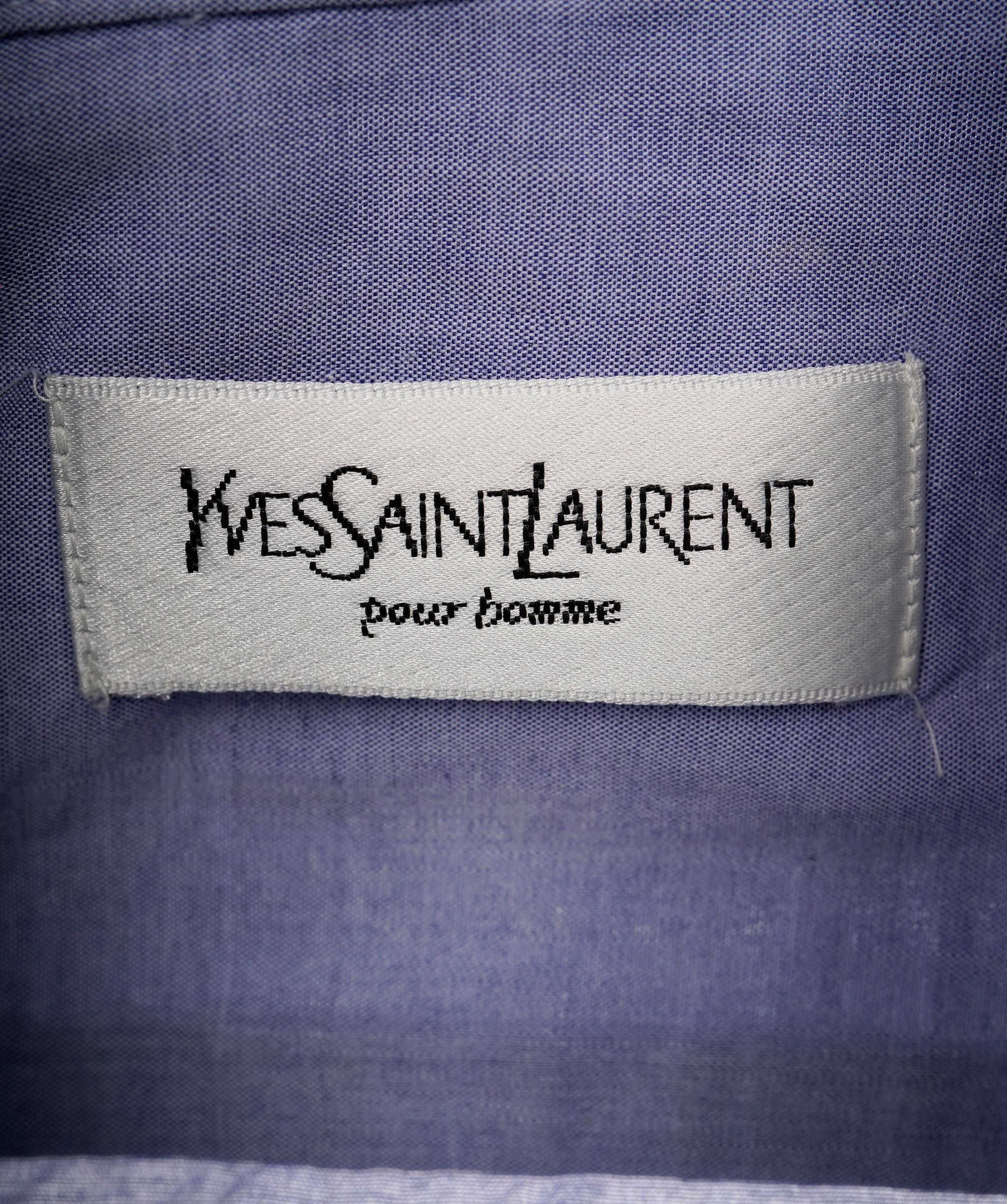 YSL Blue Logo Shirt ALC3563