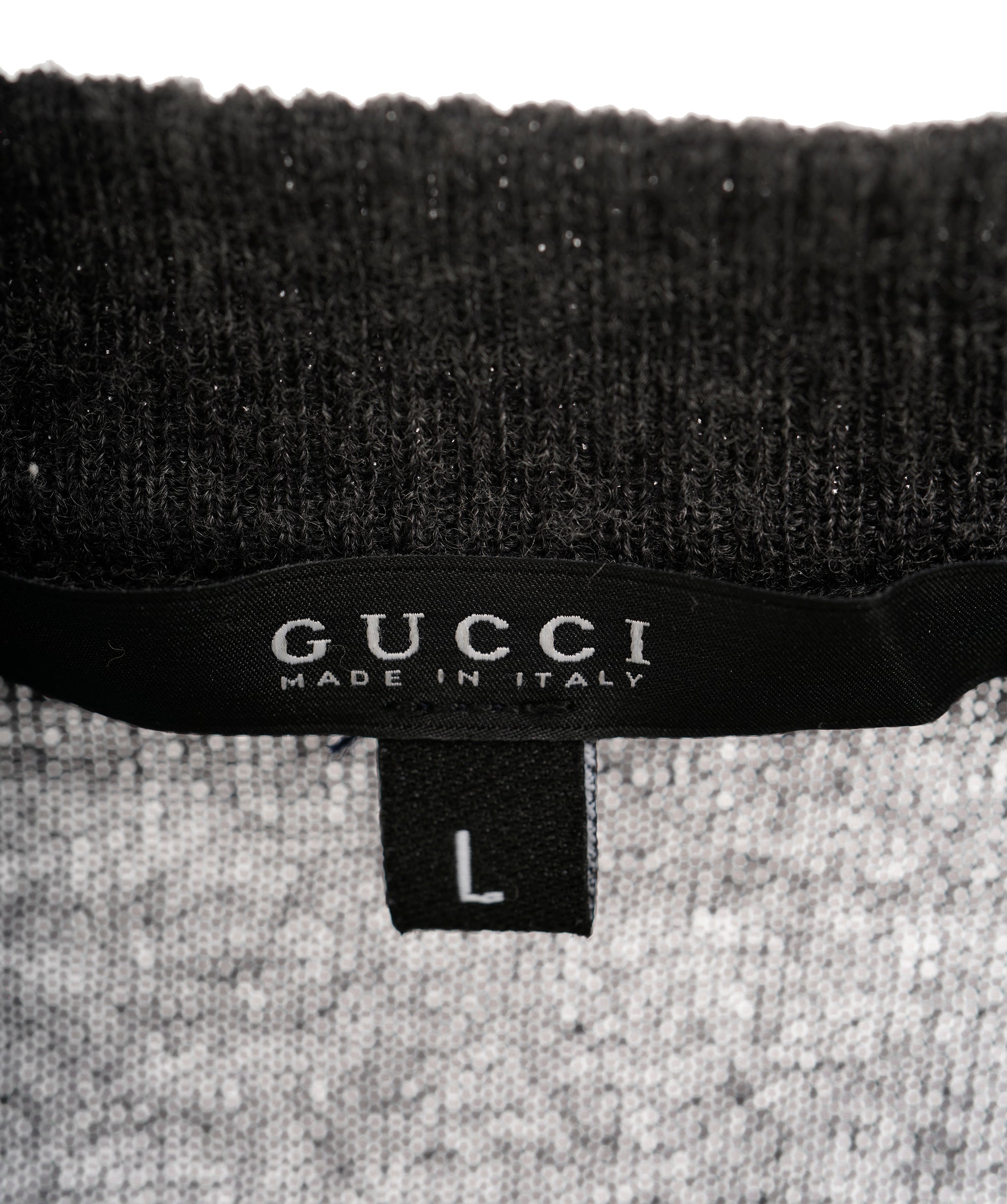 Gucci Grey V Neck Button Cardigan ALC3560