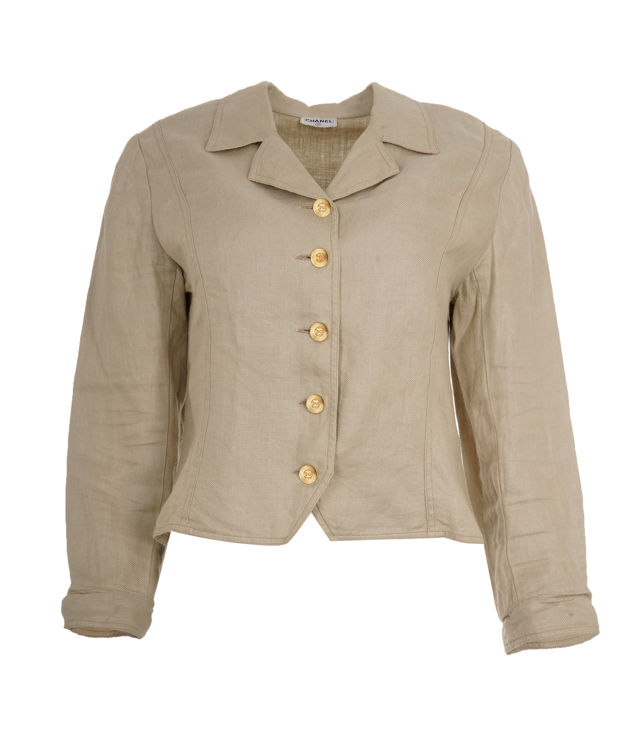 Chanel Linen Sunburst Style Buttons ALC3562