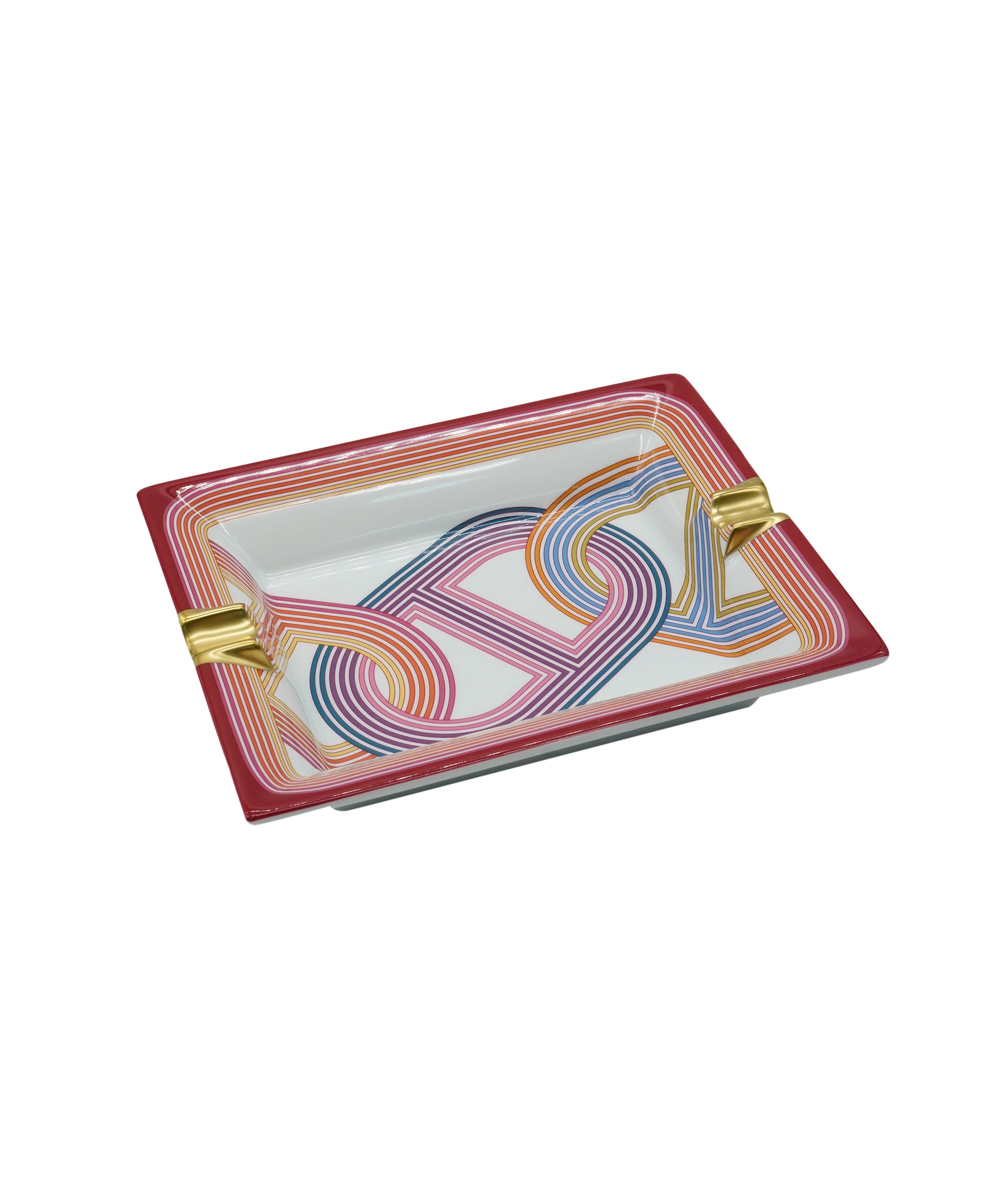 Hermès 24 Faubourg Rose Ashtray 01ASH798 DBXM0059