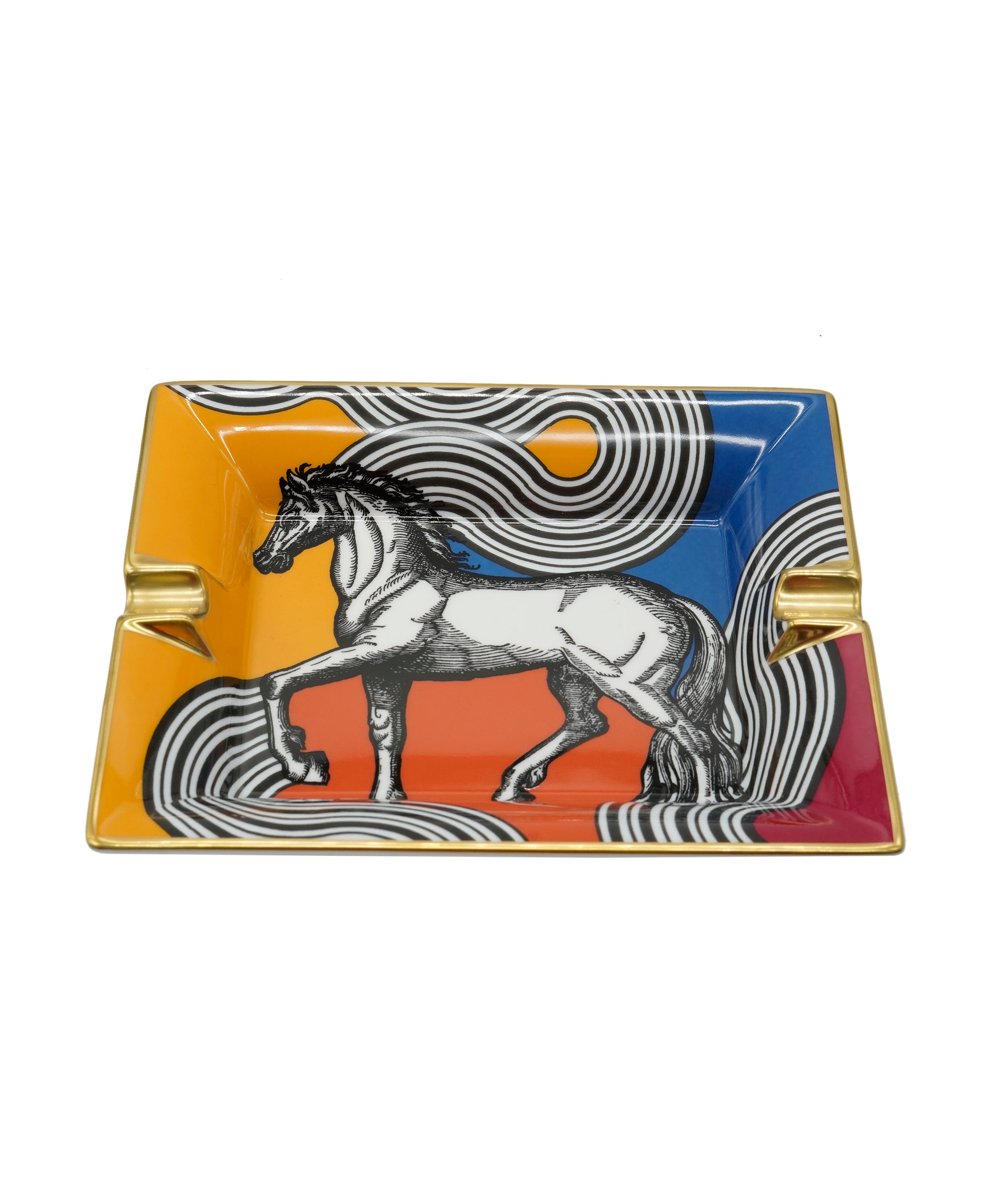 Hermès Cheval Cosmique Ashtray 01ASH791 DBXM0067