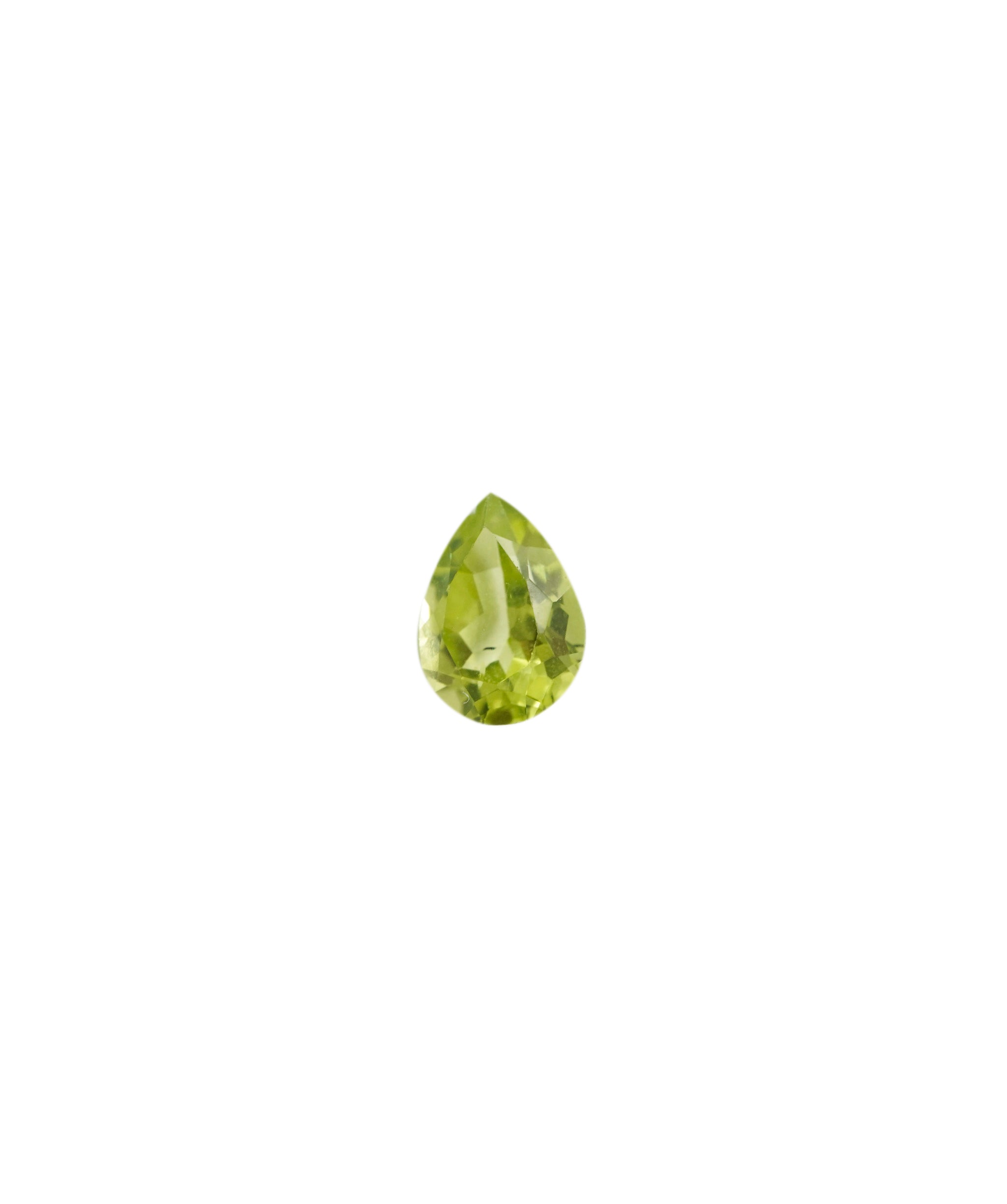 0.69 crt Peridot Pear Cut ALC3670