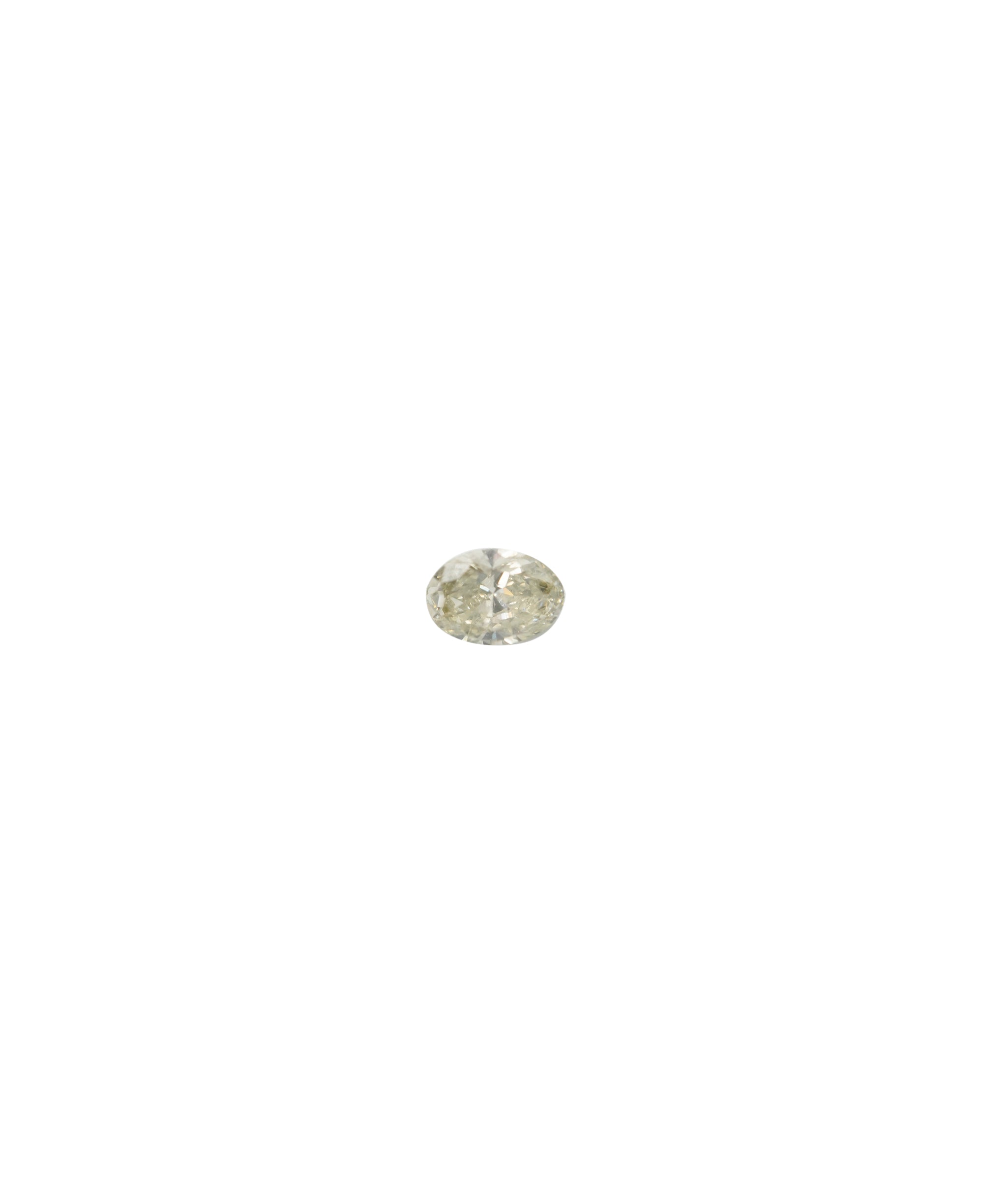 0.33ct Yellow Oval Diamond DBXCN0155