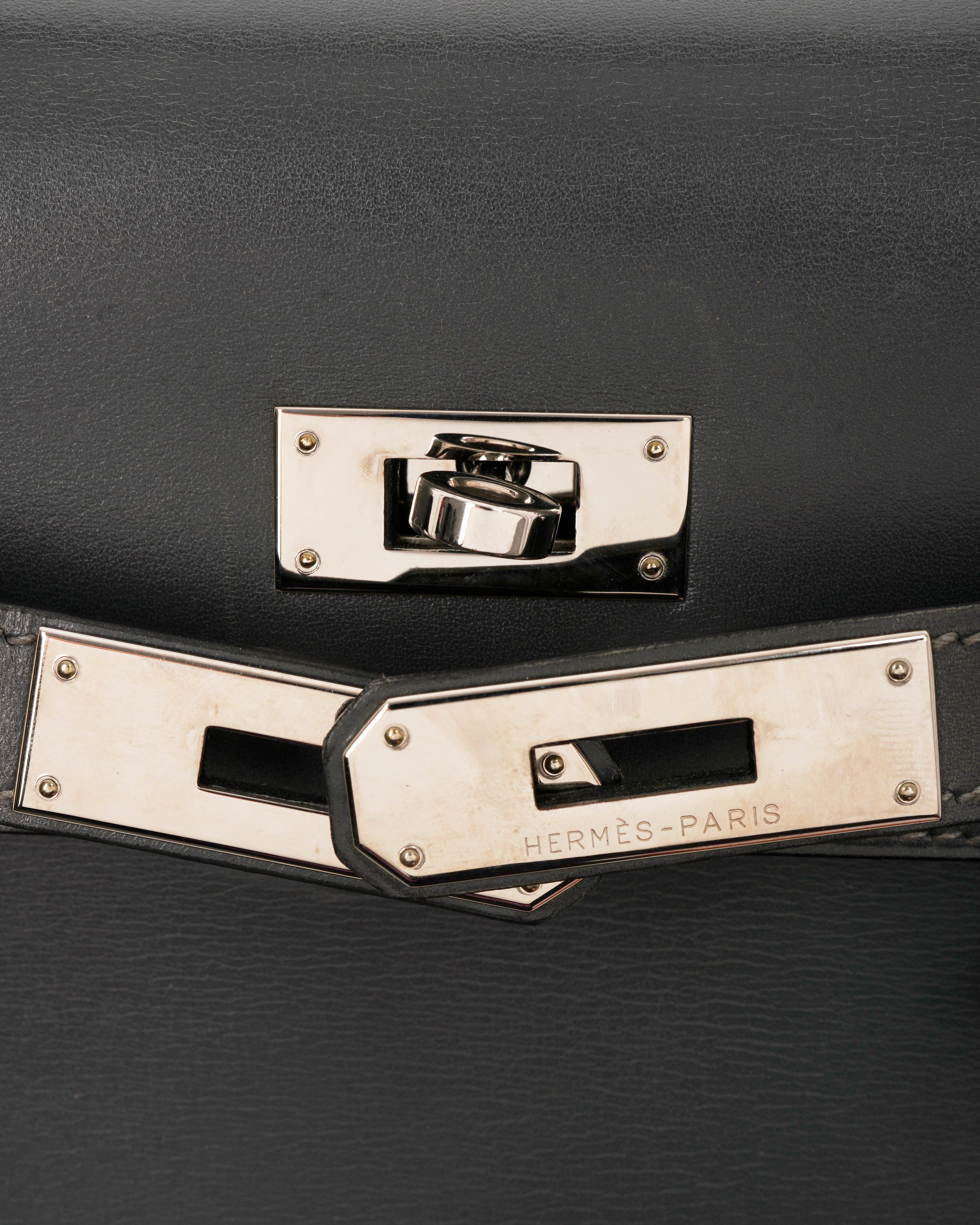 Hermes Kelly 32 Box Dark ALC3734