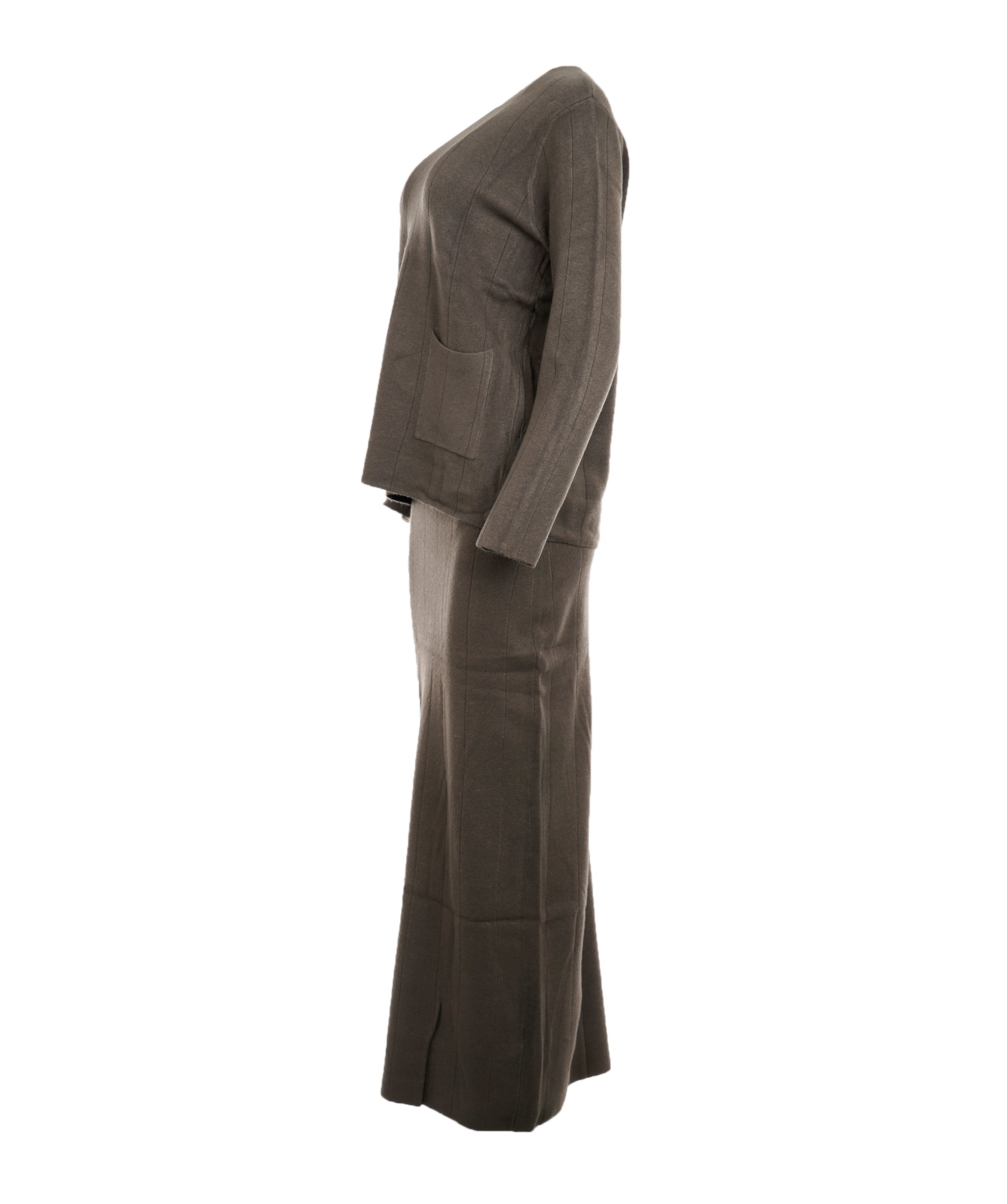 Ashley Green Crewneck Maxi Skirt Set L DBXL0141