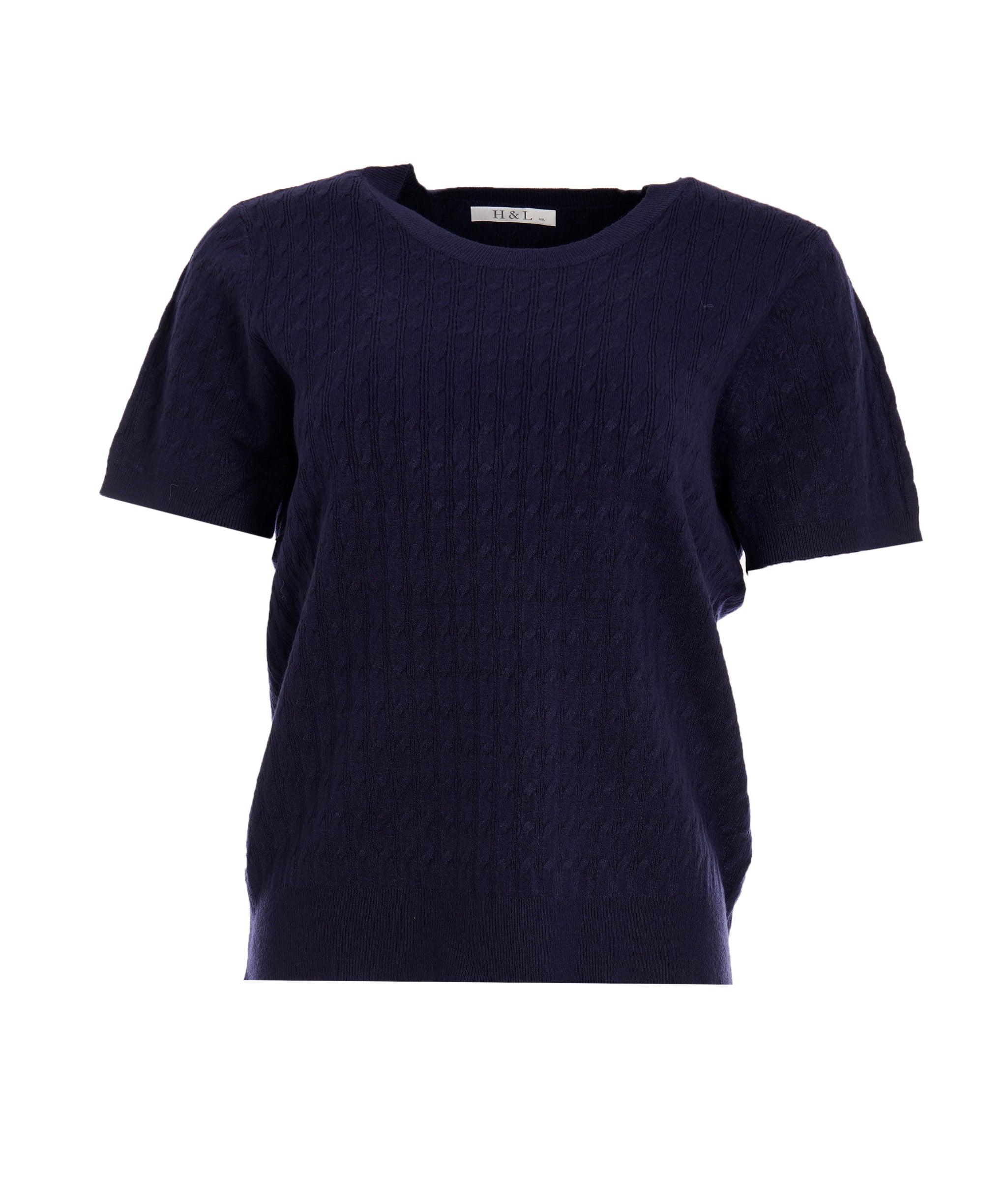 Daphne Navy 2 Piece Top and Cardigan M/L DBXL0107
