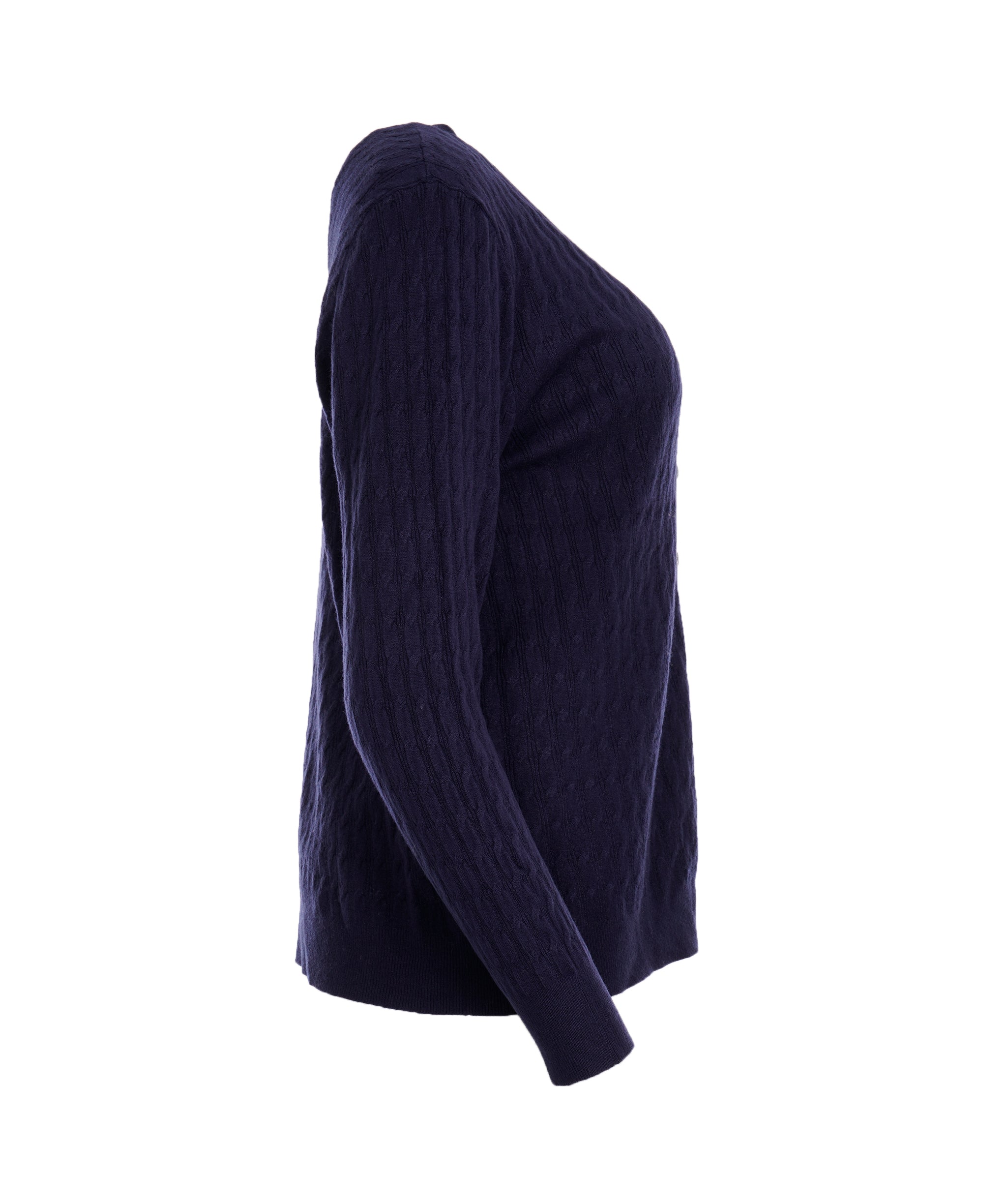 Daphne Navy 2 Piece Top and Cardigan M/L DBXL0107