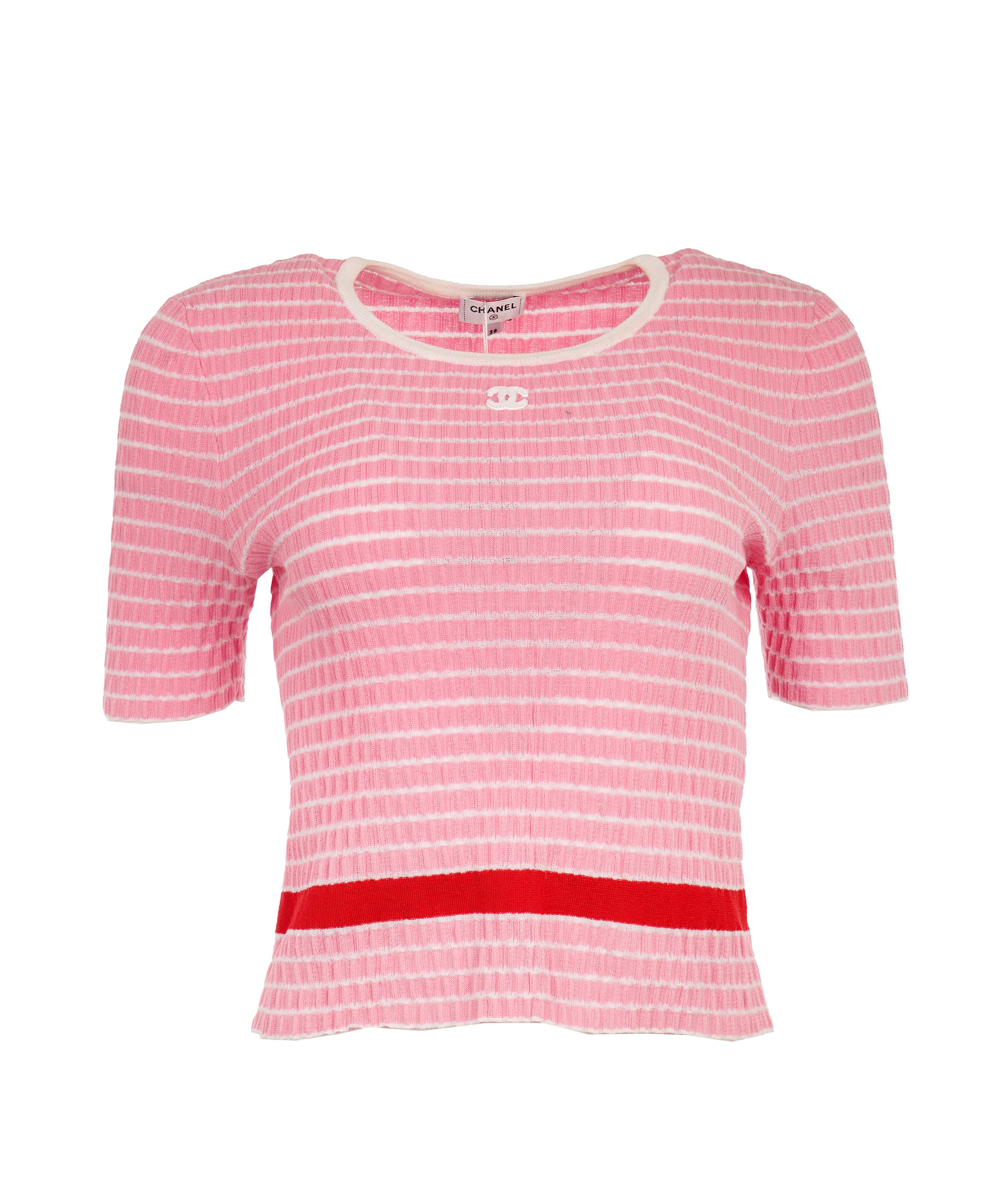 Chanel tshirt white and pink FR38 P76857K11060 - APC0060