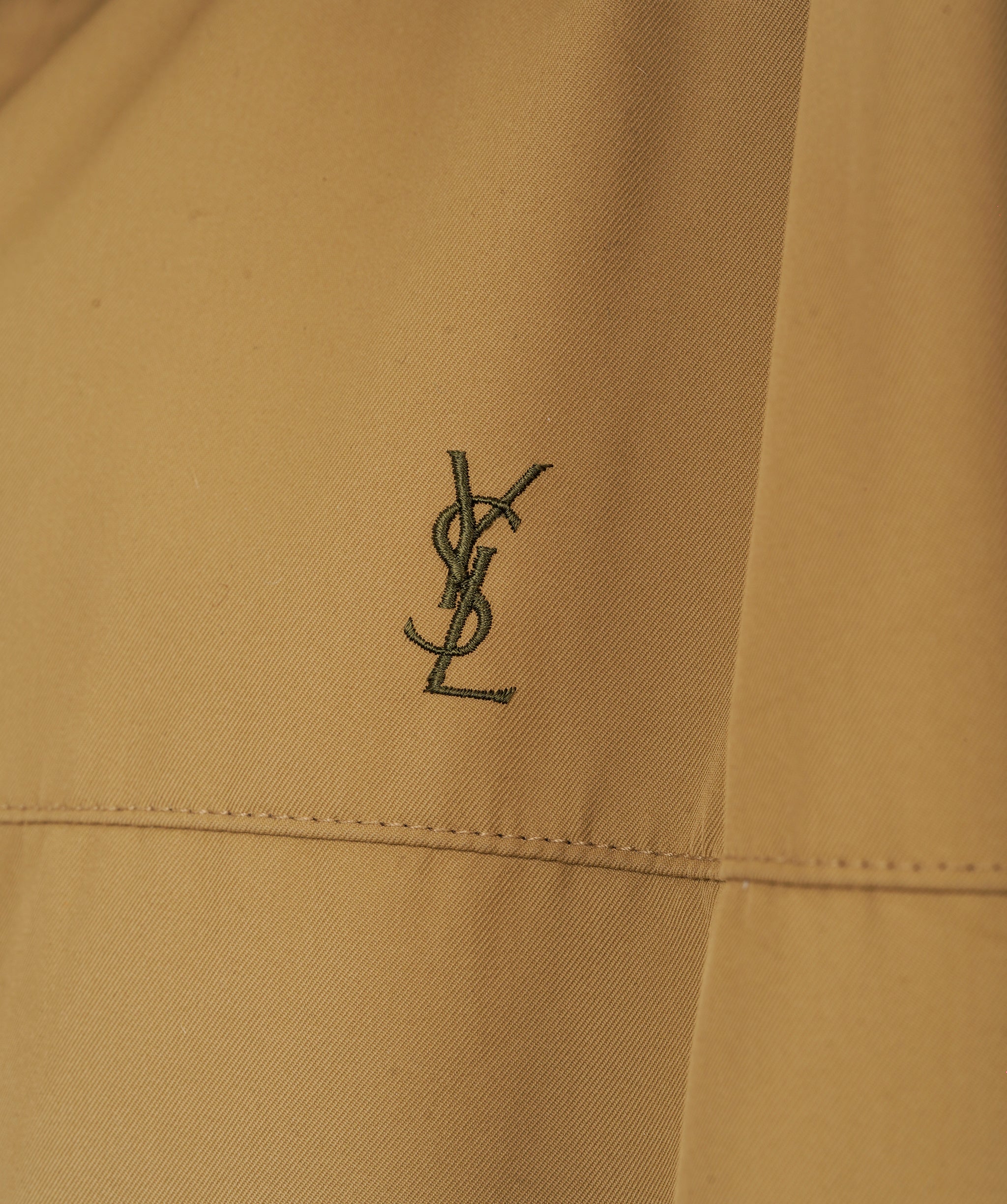Vintage YSL Beige Windbreaker Jacket Size L ANC1740