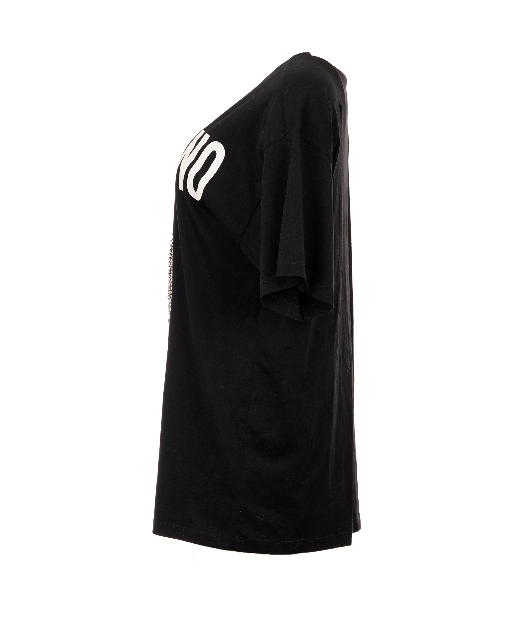 Moschino Black Pin Logo Top ANC1732
