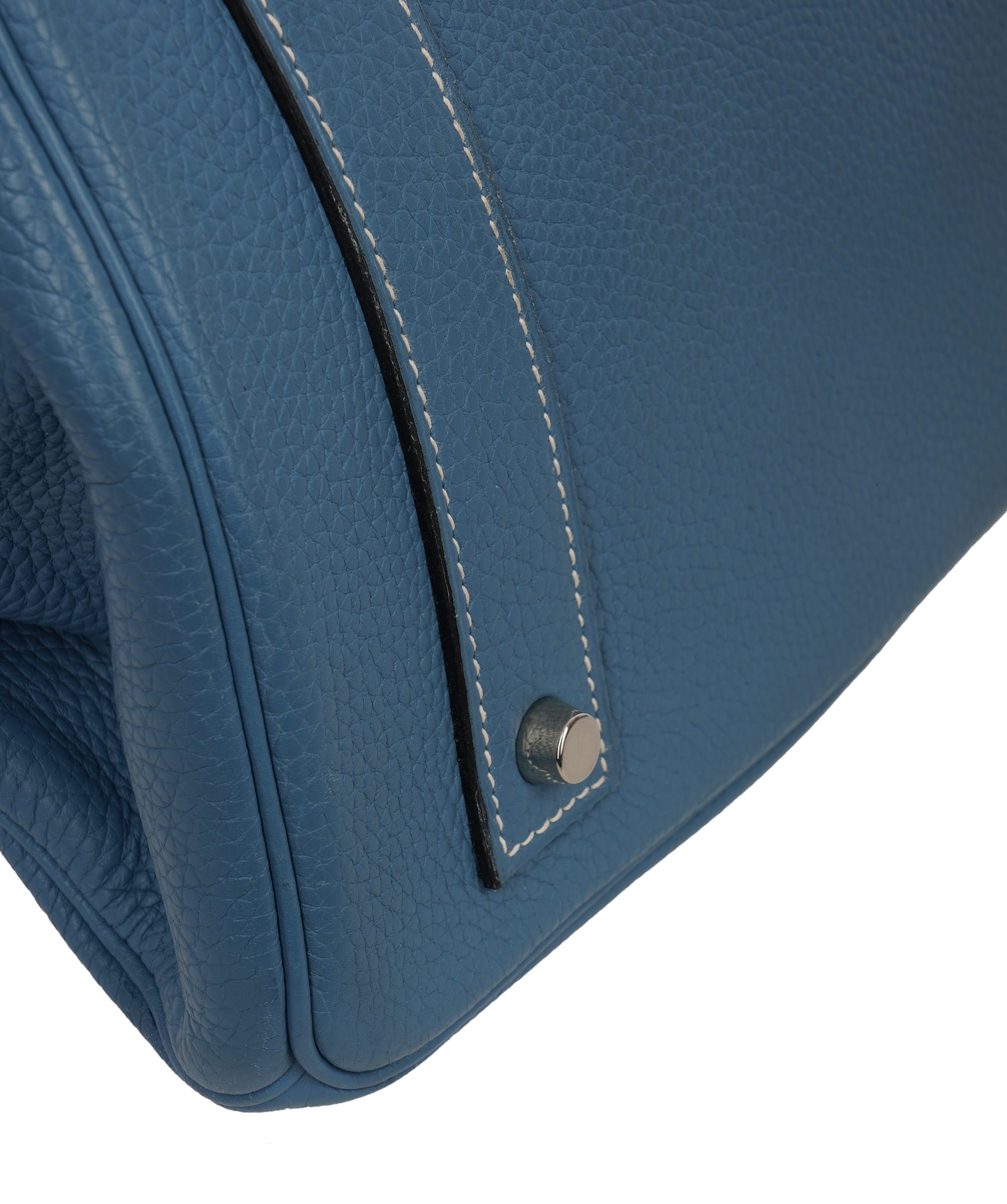 Hermès Shoulder Birkin 42cm Blue Jean With GHW ALC4151