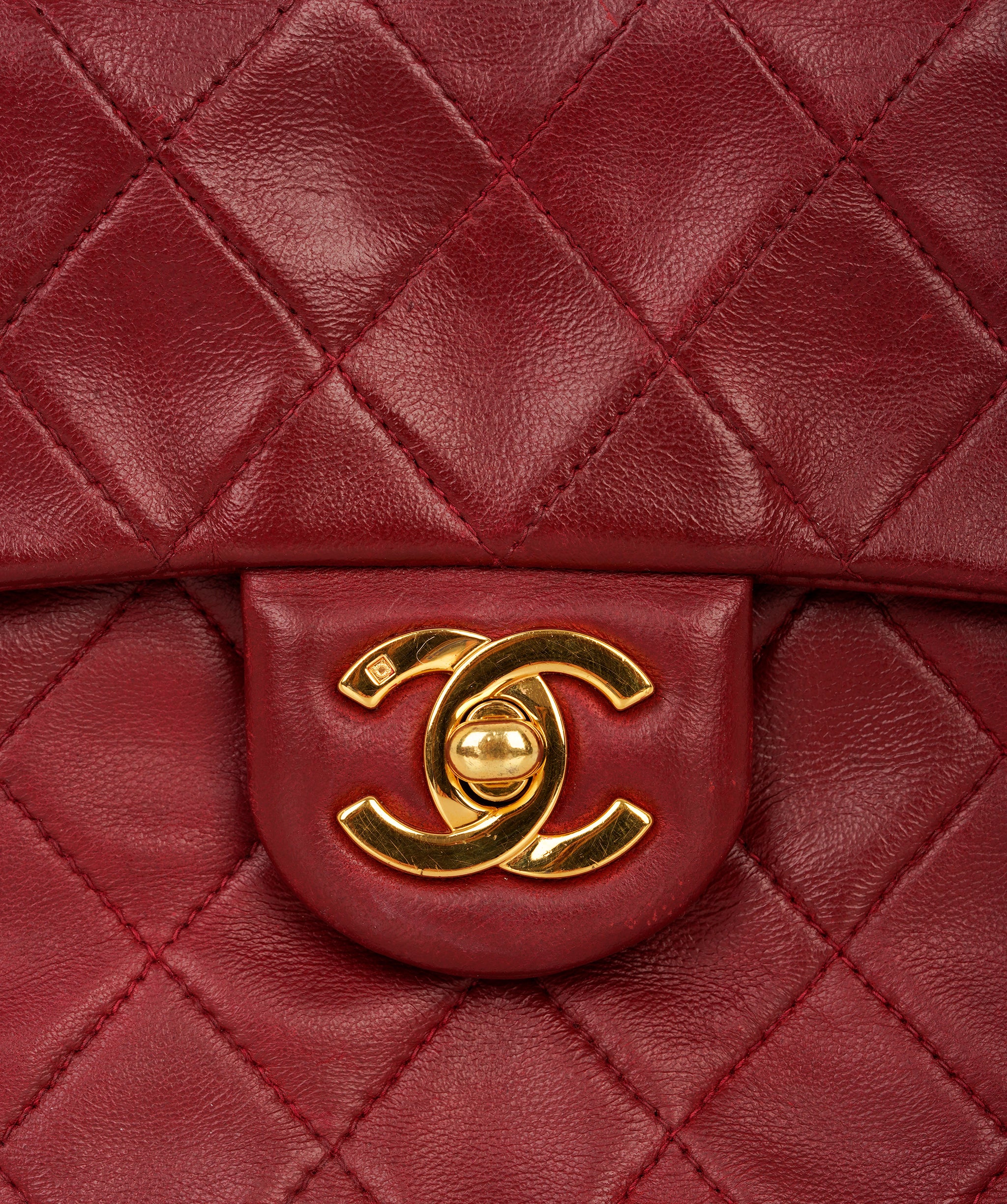 Chanel Matelassé Lambskin - RED ALC4158
