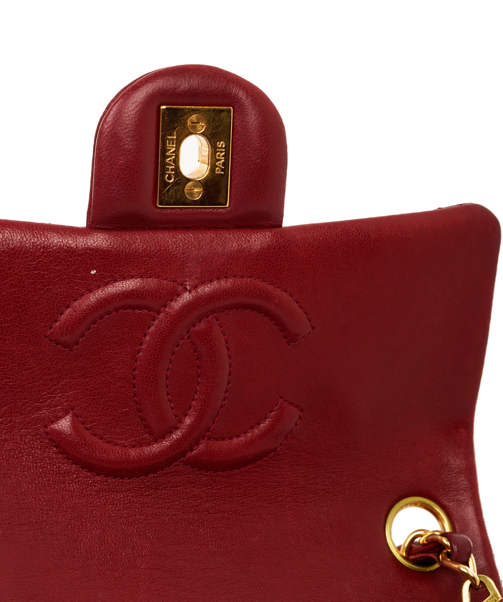 Chanel Matelassé Lambskin - RED ALC4158