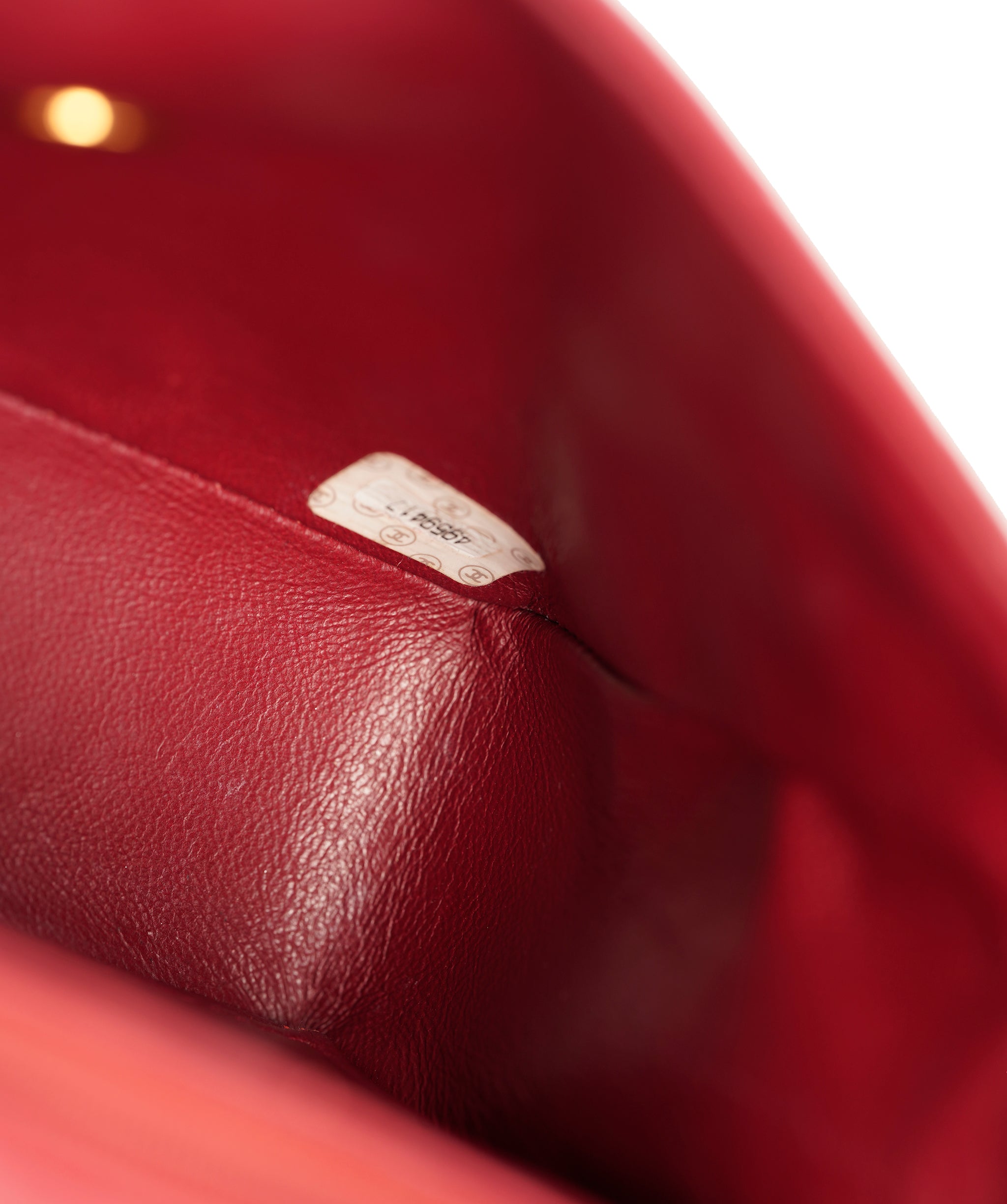 Chanel Matelassé Lambskin - RED ALC4158