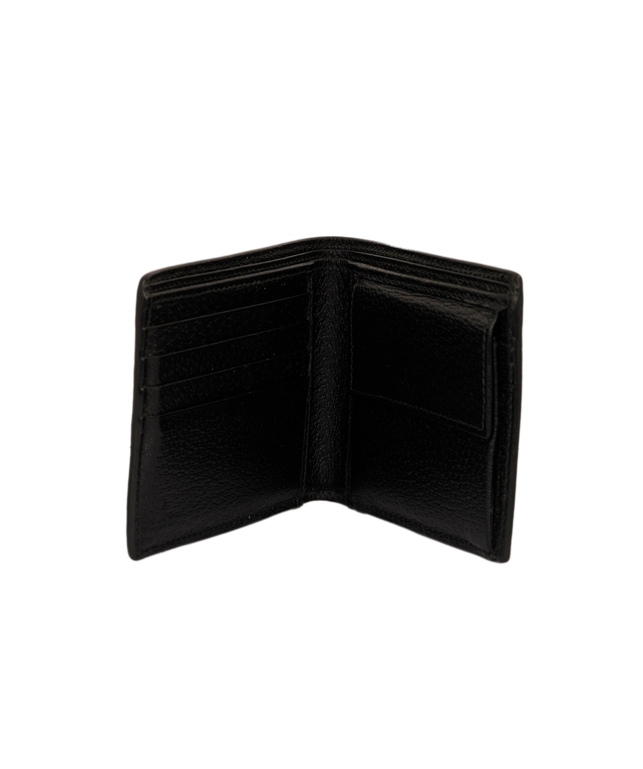 Gucci Black Compact GG Wallet