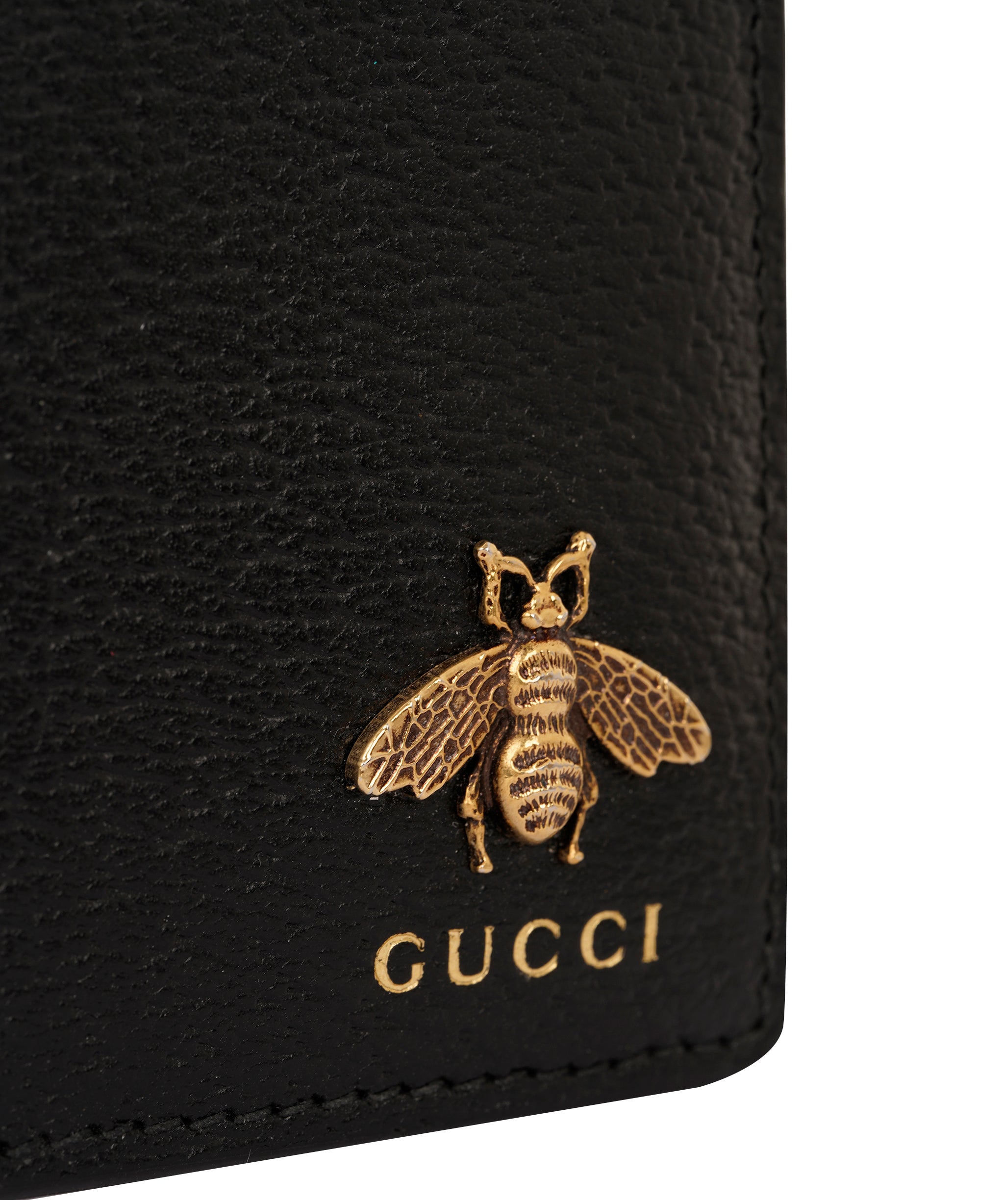 Gucci Black Compact GG Wallet