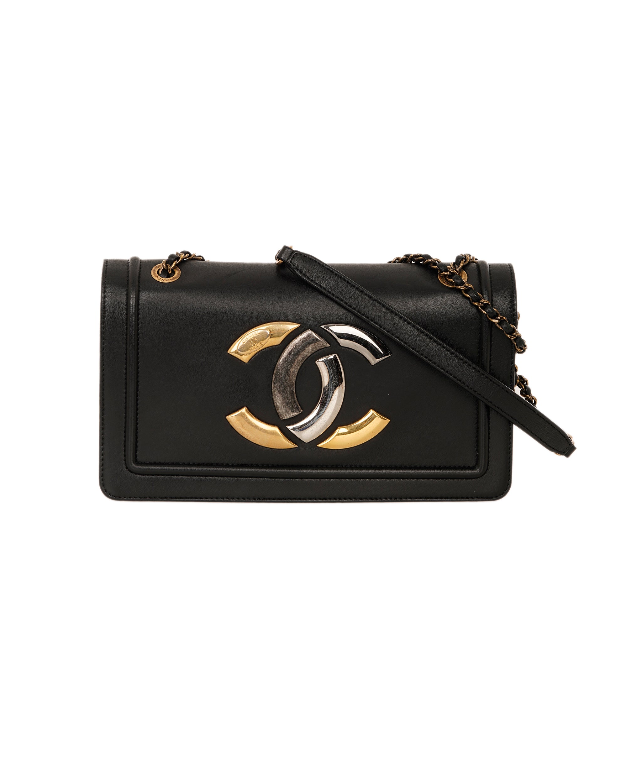 Chanel Mixed Tone CC Flap Black ALC4170