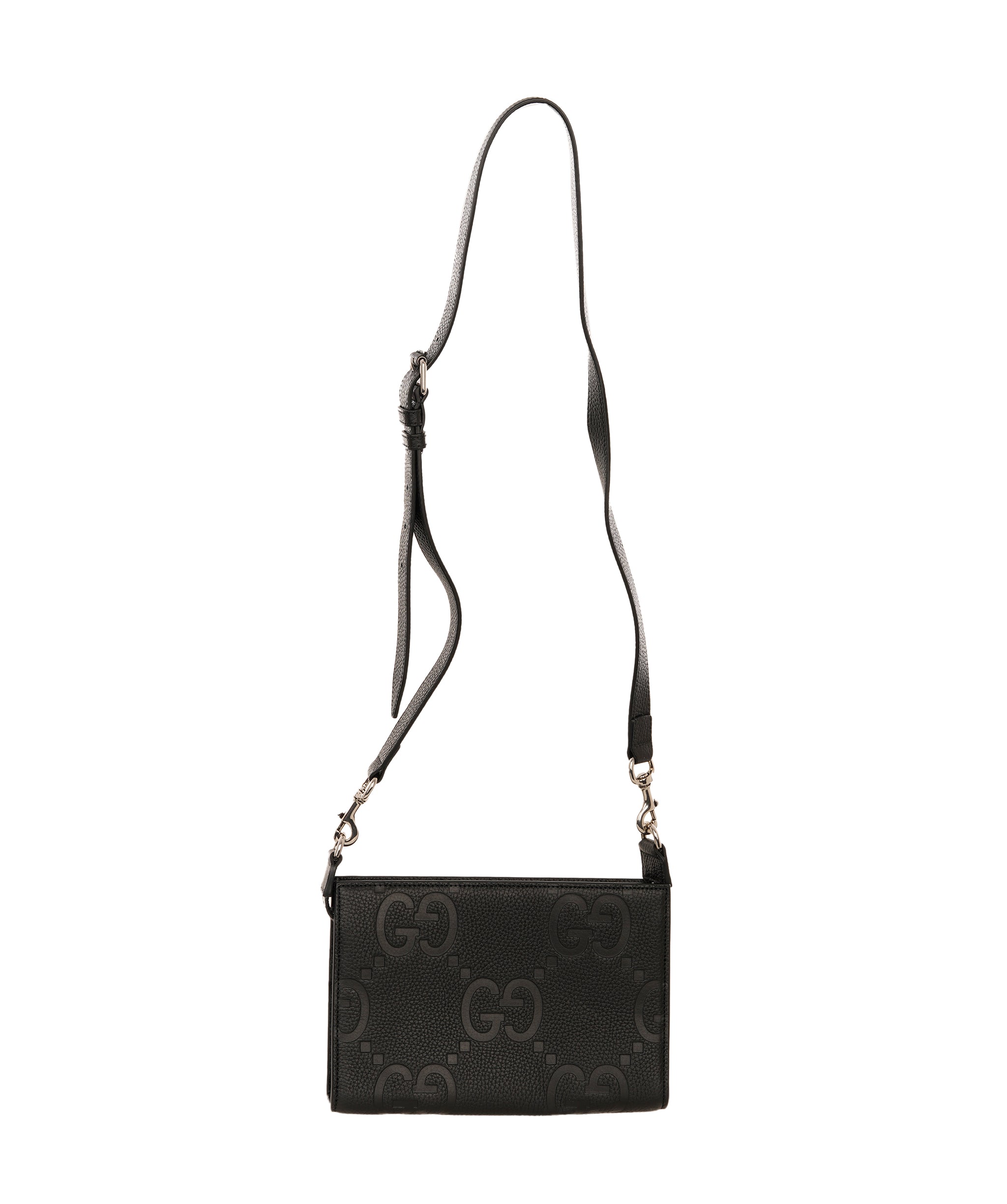 Gucci Black GG Crossbody Bag