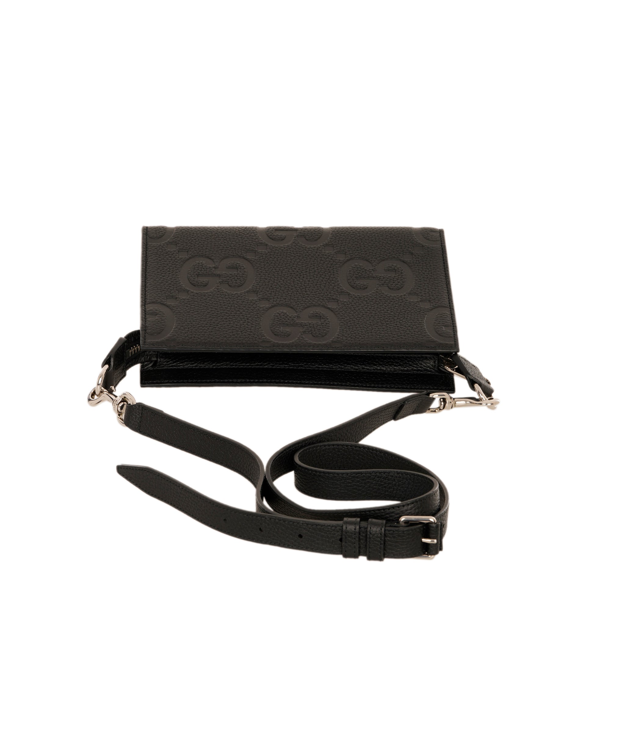 Gucci Black GG Crossbody Bag