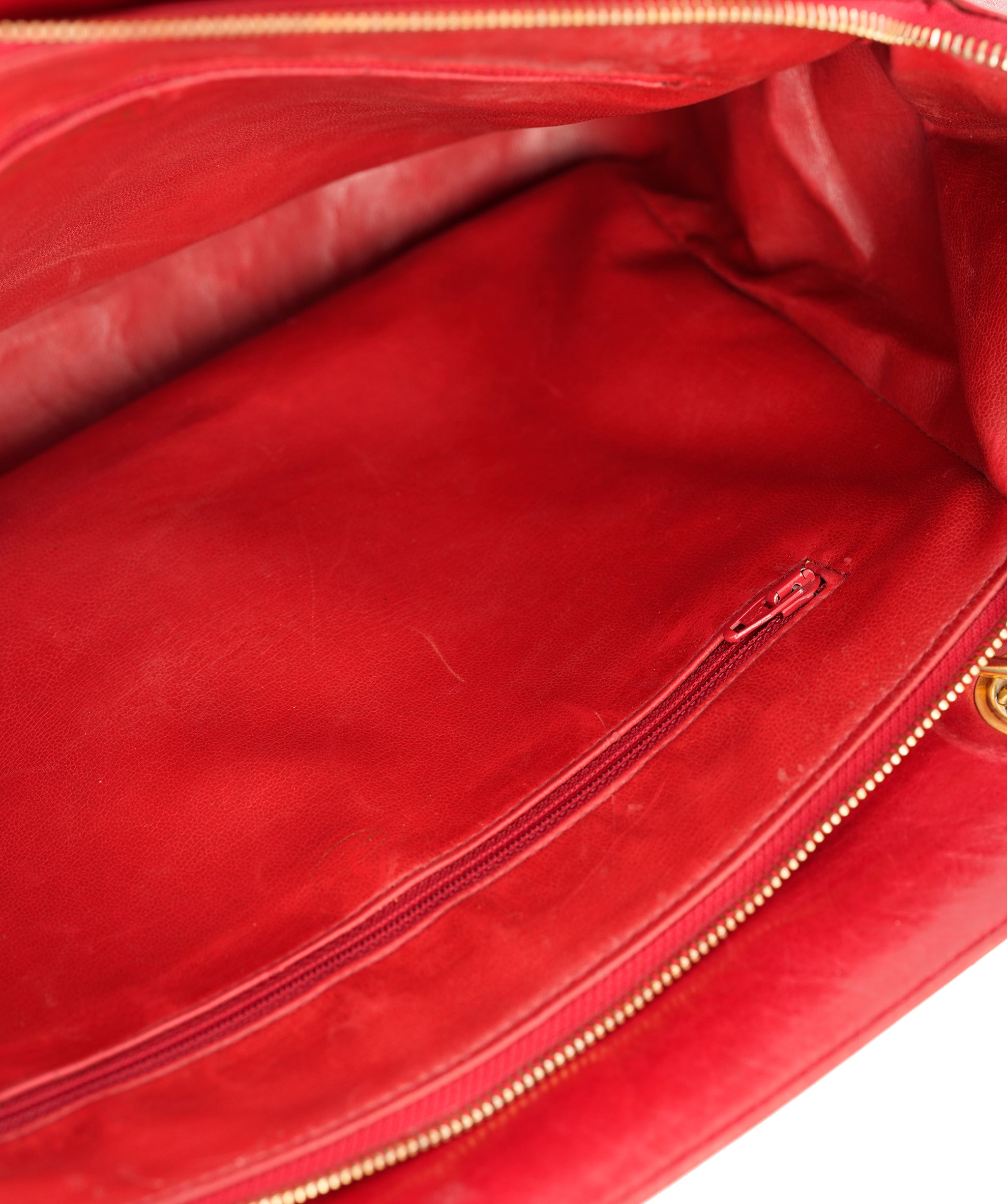 Chanel Chanel Bicolor Shoulder Bag Red/Navy - NAVY ALC4161