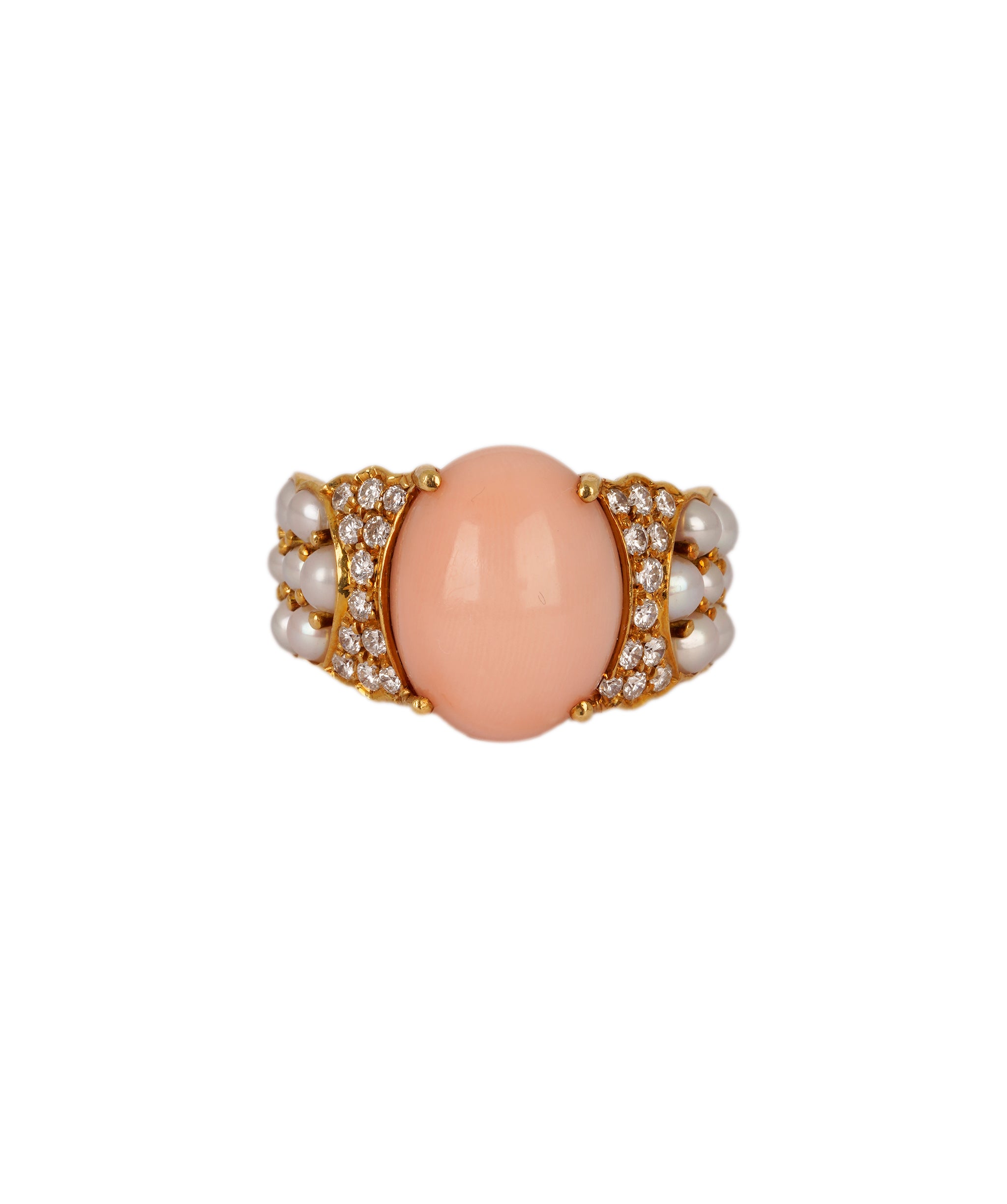 Coral, Diamond and Pearl Set WA24635