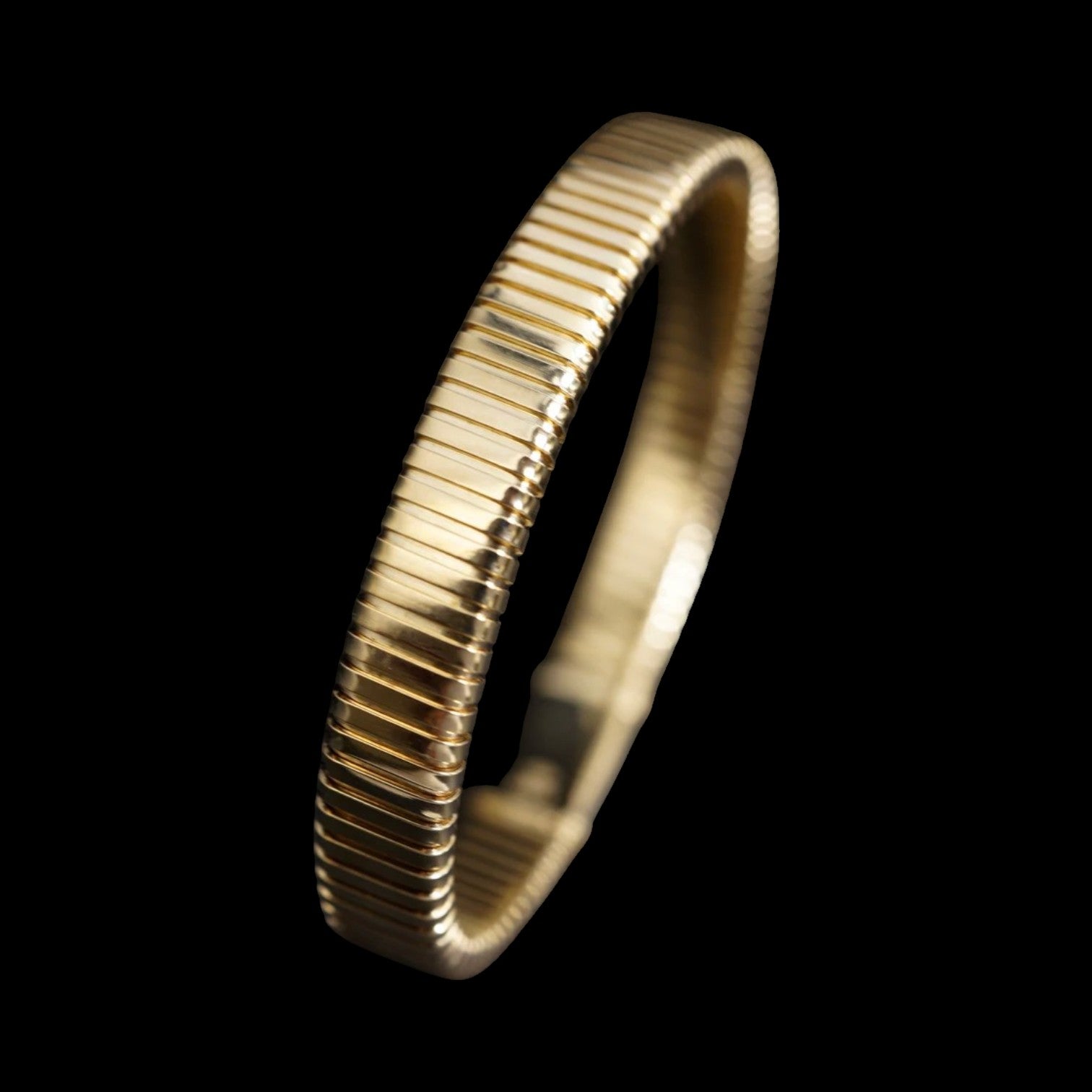 18K Yellow Gold Flexible Bracelet