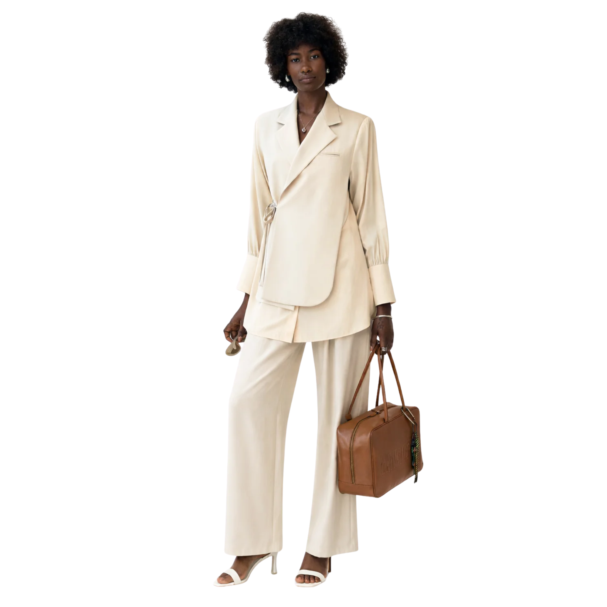 LONG SLEEVES BLOUSE-BLAZER "MIKA" (قميص)