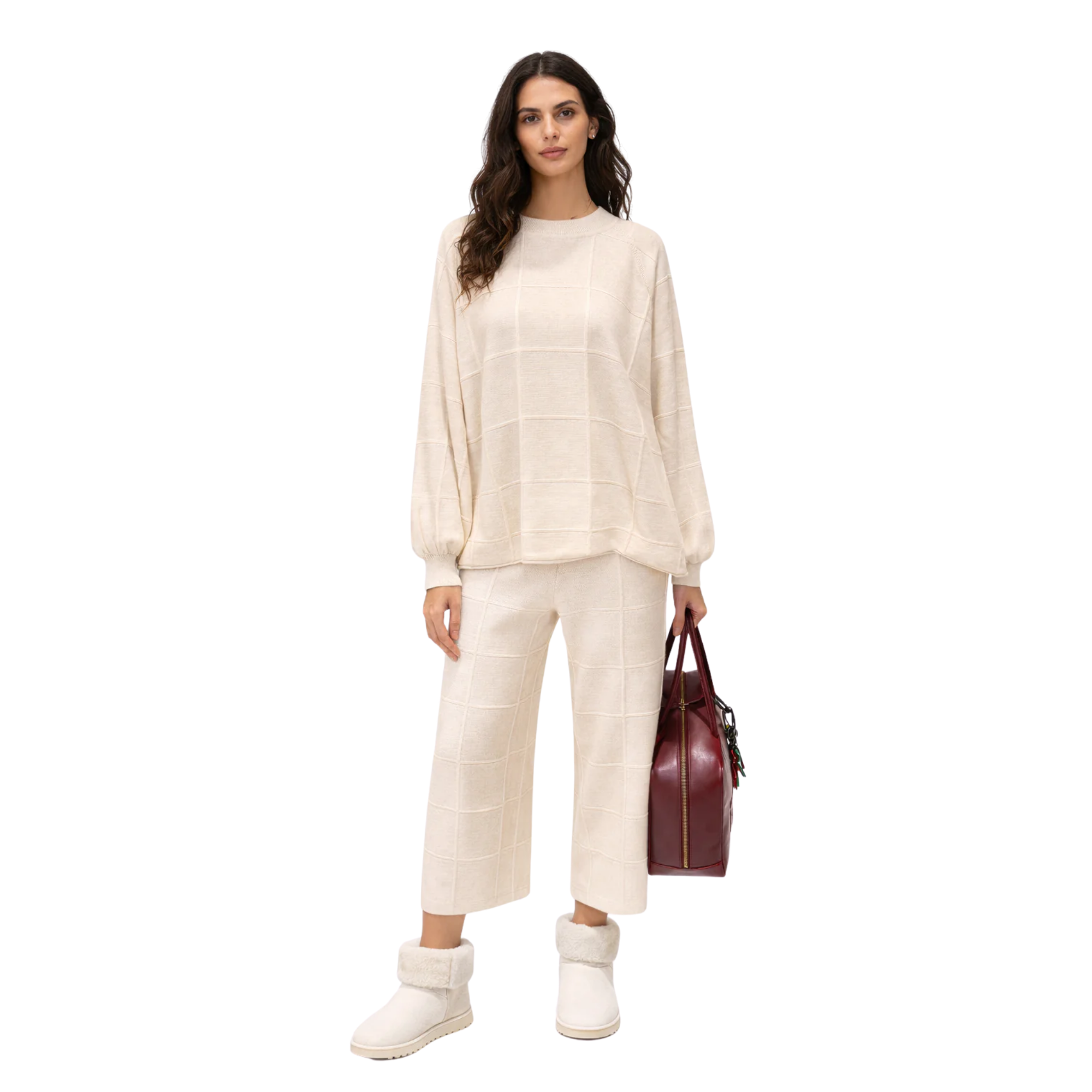 LOOSE FIT BRAULIO (SWEATER & TROUSERS) SET (زوج)