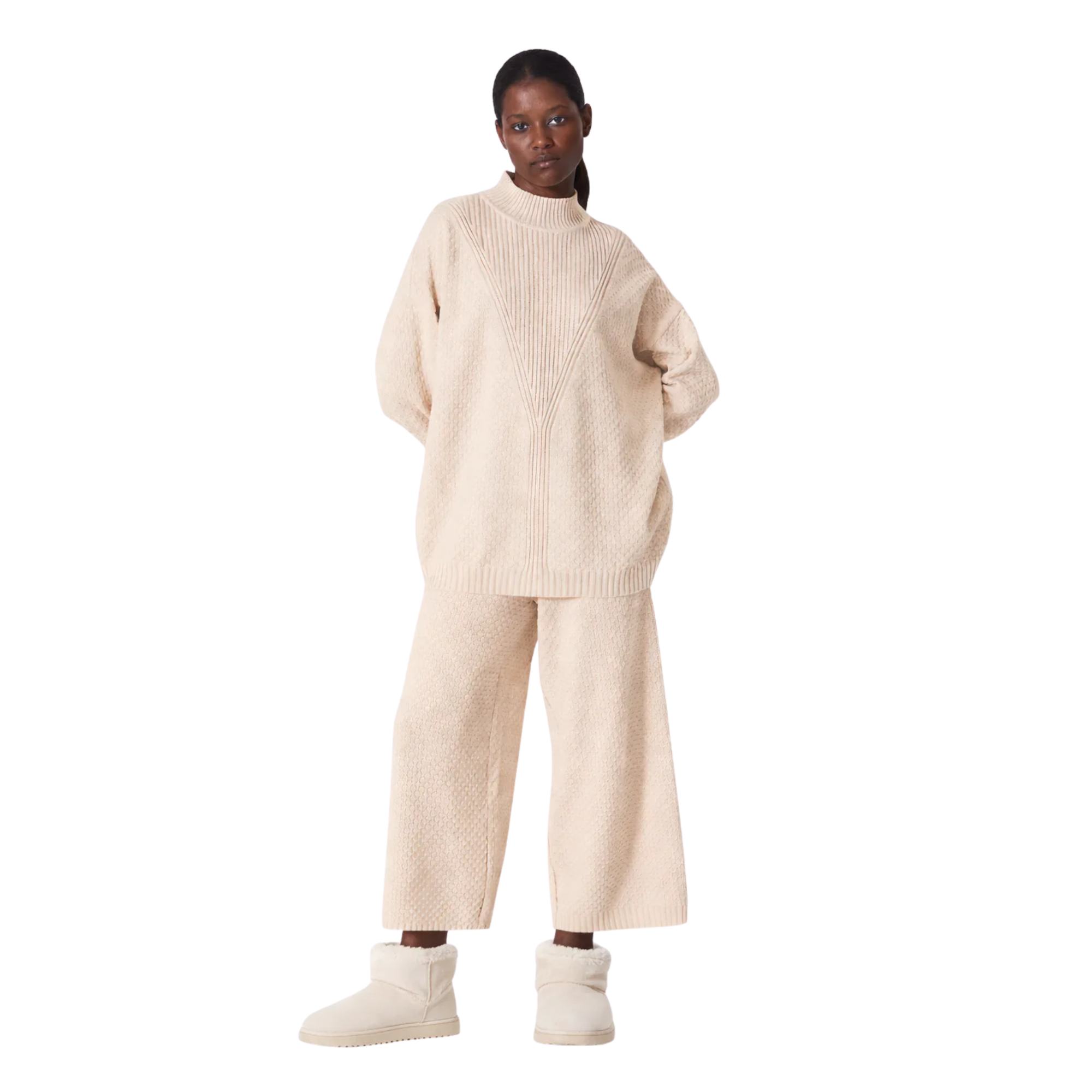 LOOSE FIT COSMO (SWEATER & TROUSERS) SET (زوج)