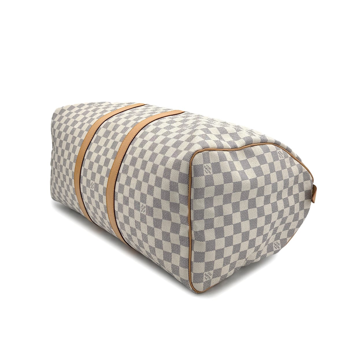 LOUIS VUITTON DAMIER AZUR KEEPALL 50 LUGGAGE WHITE N41430 90324144