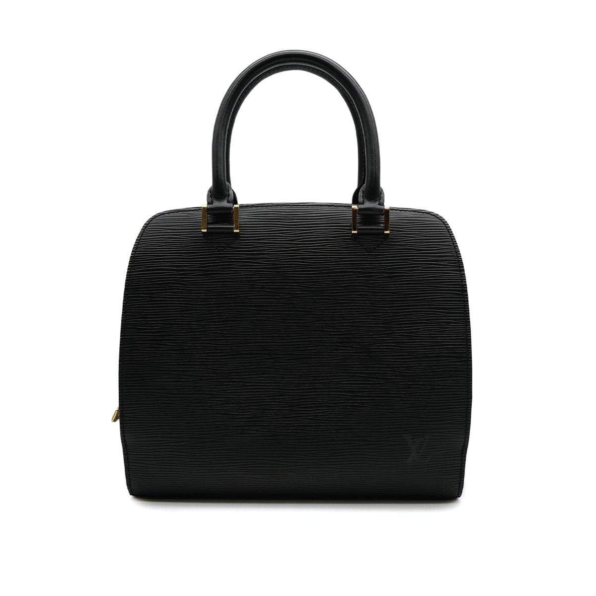 LOUIS VUITTON EPI PONT NEUF HAND BAG NOIR LEATHER M52053 90311984