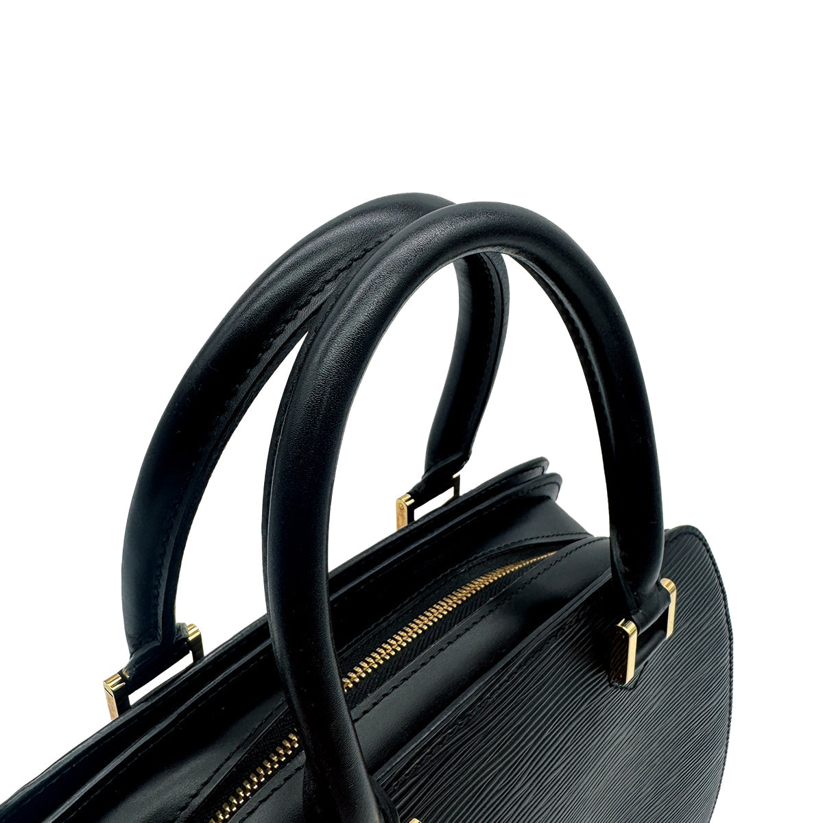 LOUIS VUITTON EPI PONT NEUF HAND BAG NOIR LEATHER M52053 90311984