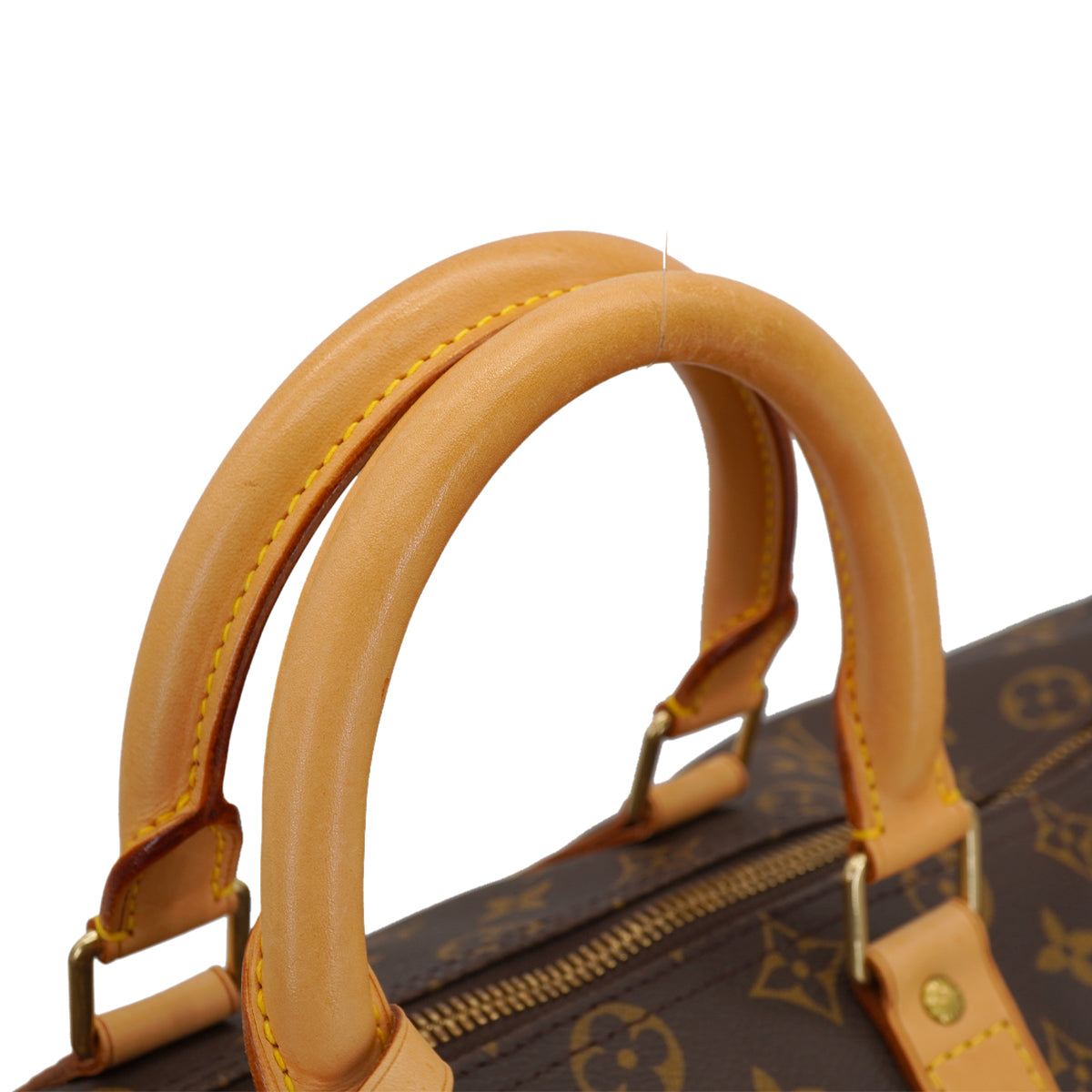 LOUIS VUITTON MONOGRAM KEEPALL 45 LUGGAGE BROWN M41428 90326781