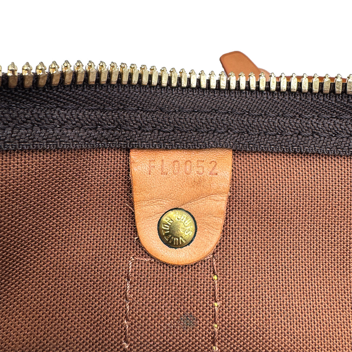 LOUIS VUITTON MONOGRAM KEEPALL 45 LUGGAGE BROWN M41428 90328689