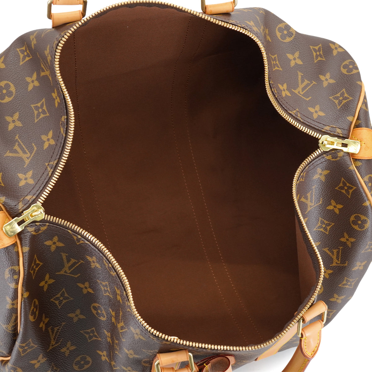 LOUIS VUITTON MONOGRAM KEEPALL 50 LUGGAGE BROWN M41426 90326762
