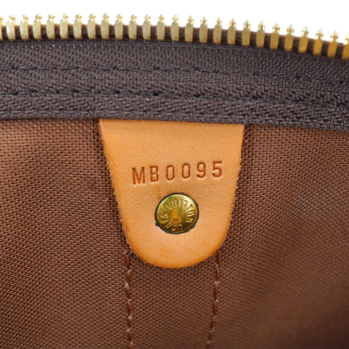 LOUIS VUITTON MONOGRAM KEEPALL 50 LUGGAGE BROWN M41426 90326762