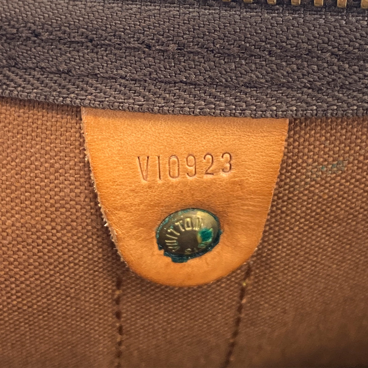 LOUIS VUITTON MONOGRAM KEEPALL 55 LUGGAGE BROWN M41424 90320173