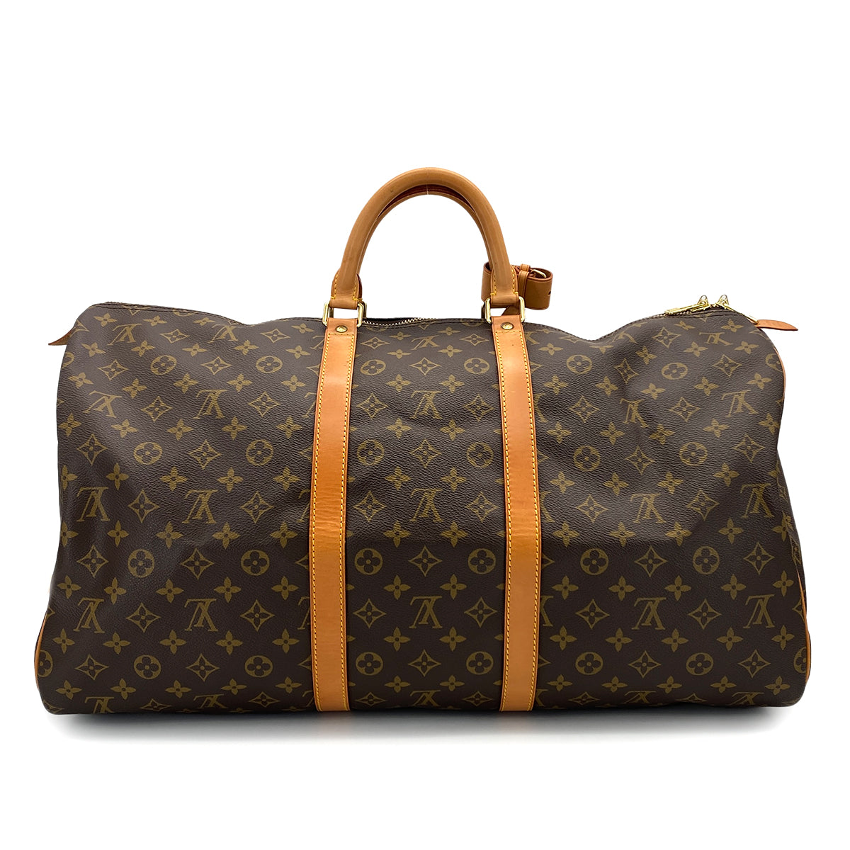 LOUIS VUITTON MONOGRAM KEEPALL 55 LUGGAGE BROWN M41424 90325943
