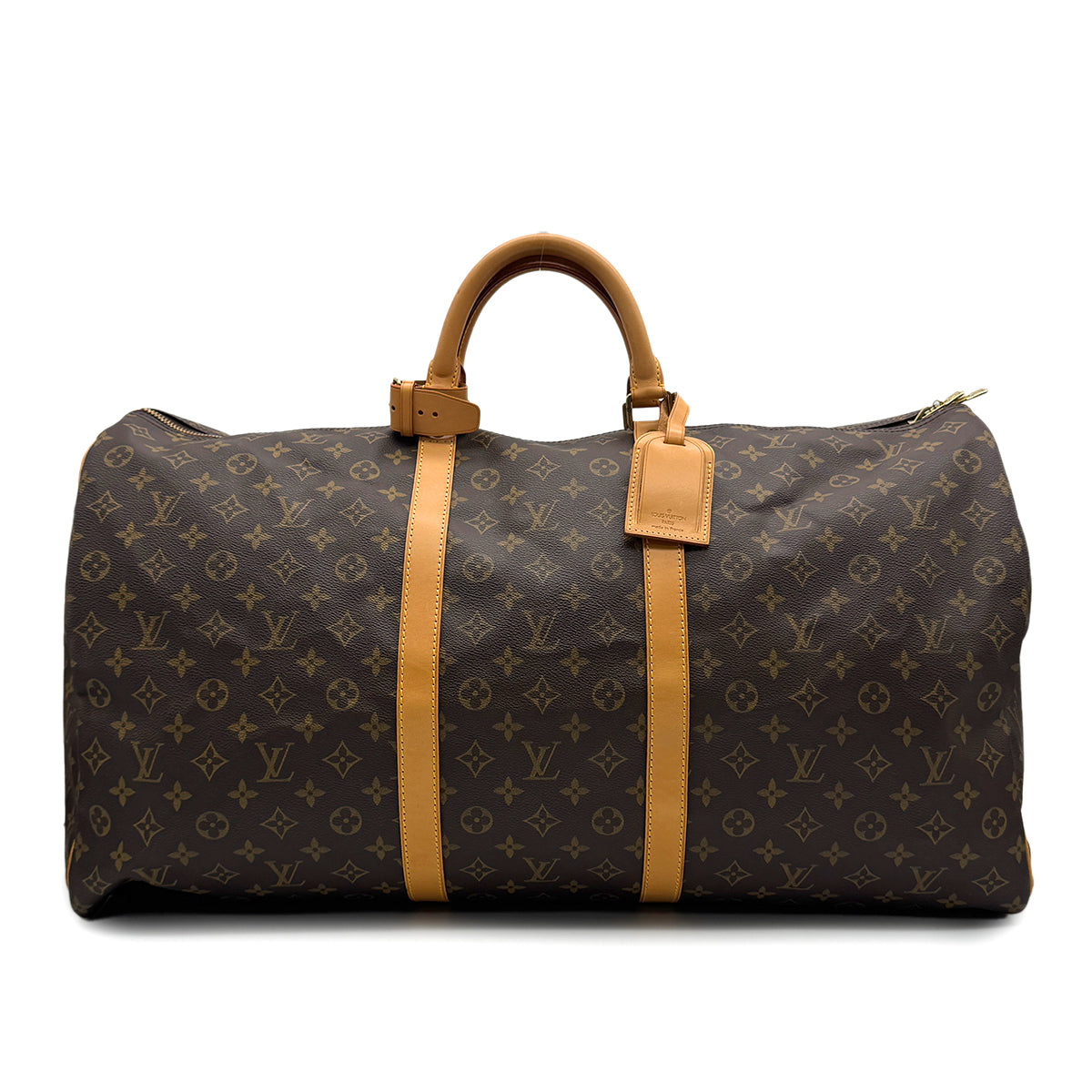LOUIS VUITTON MONOGRAM KEEPALL 60 LUGGAGE BROWN M41422 90319139