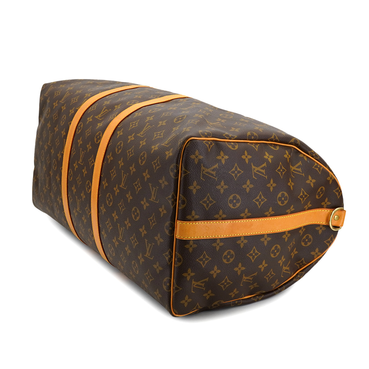LOUIS VUITTON MONOGRAM KEEPALL BANDOULIERE 55 LUGGAGE BROWN M41414 90327887