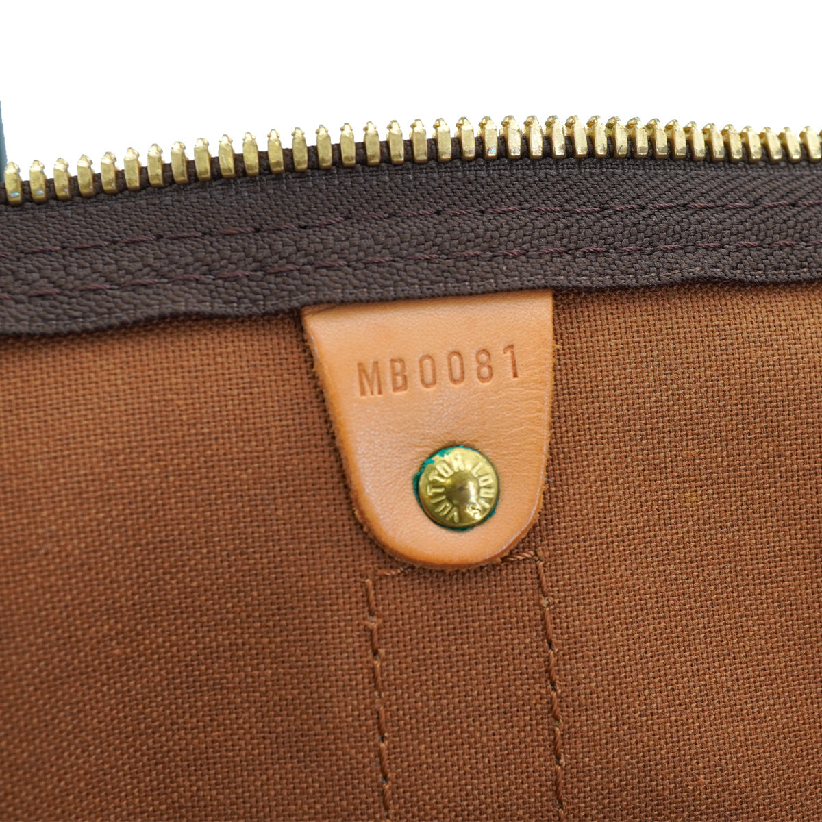 LOUIS VUITTON MONOGRAM KEEPALL BANDOULIERE 55 LUGGAGE BROWN M41414 90327887