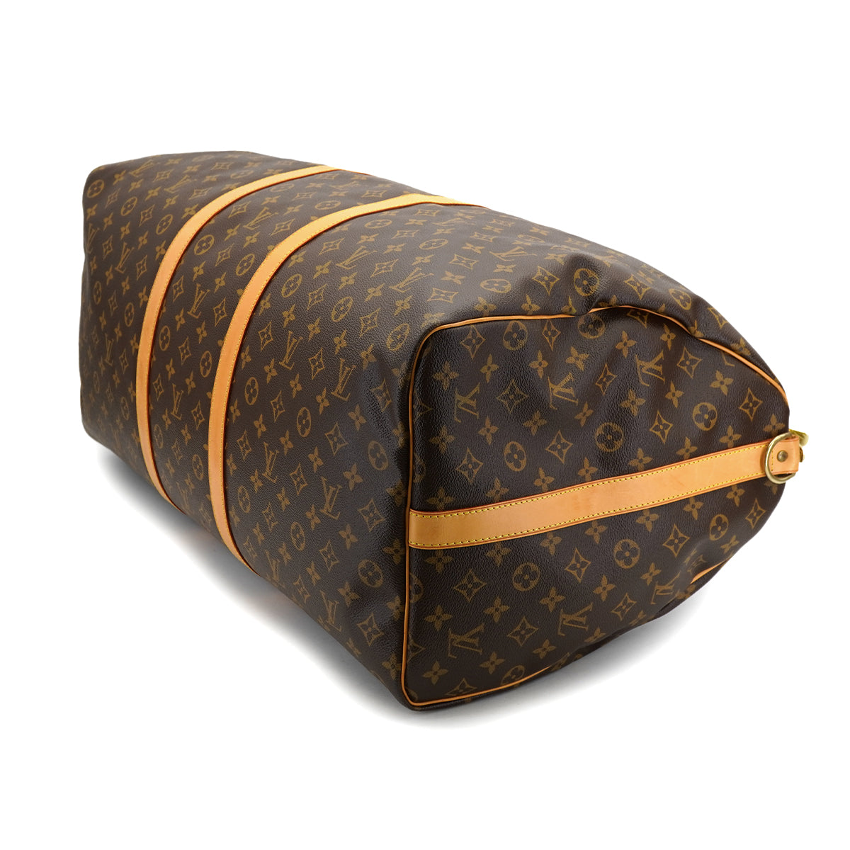 LOUIS VUITTON MONOGRAM KEEPALL BANDOULIERE 60 LUGGAGE BROWN M41412 90327867