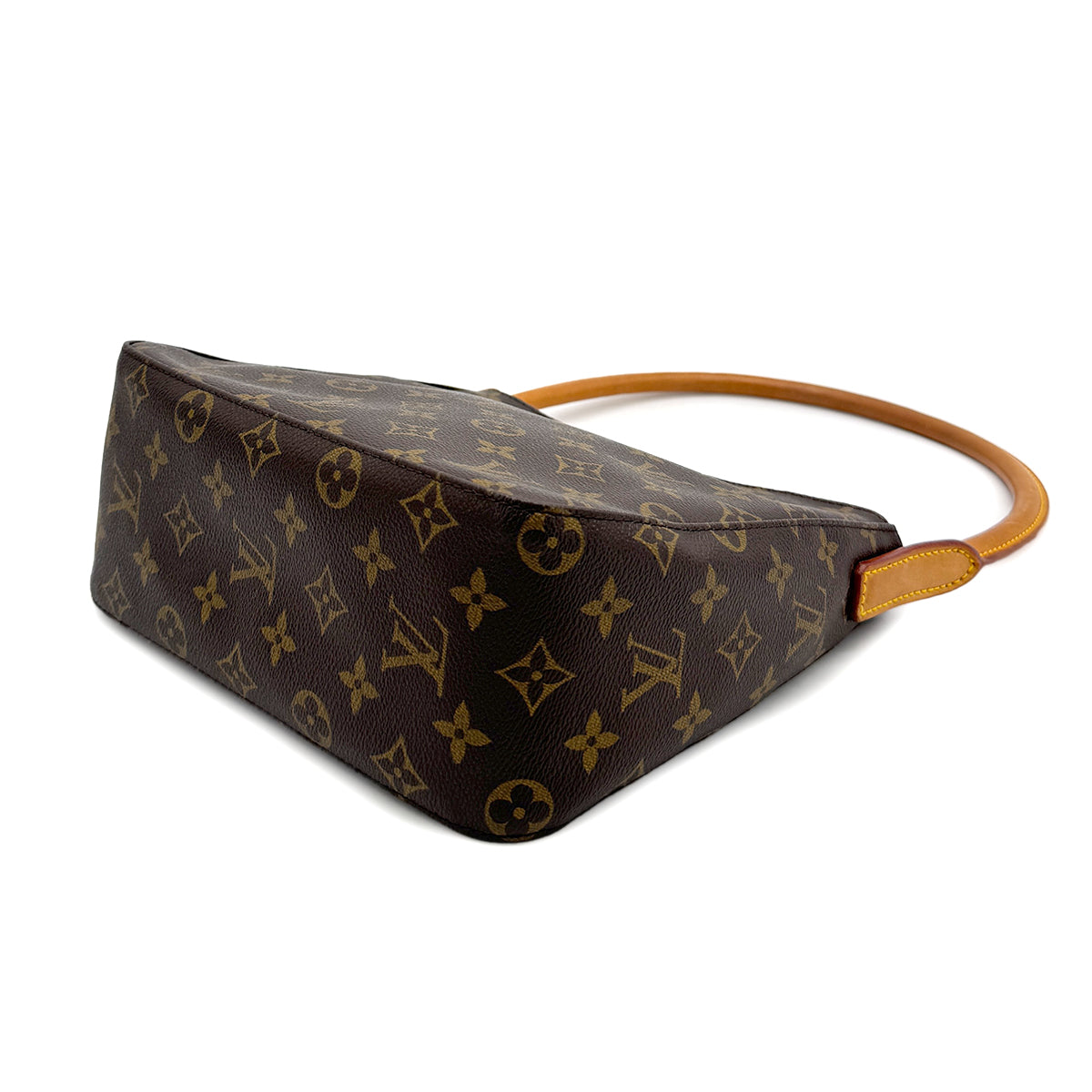 LOUIS VUITTON MONOGRAM LOOPING MM SHOULDER BAG BROWN M51146 90312579