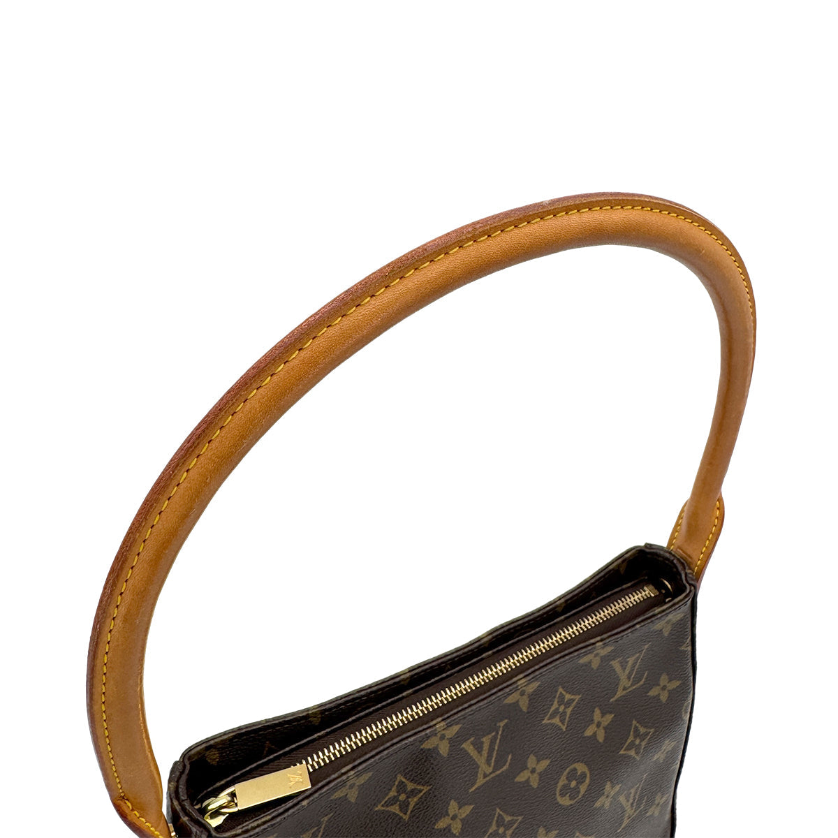 LOUIS VUITTON MONOGRAM LOOPING MM SHOULDER BAG BROWN M51146 90312579