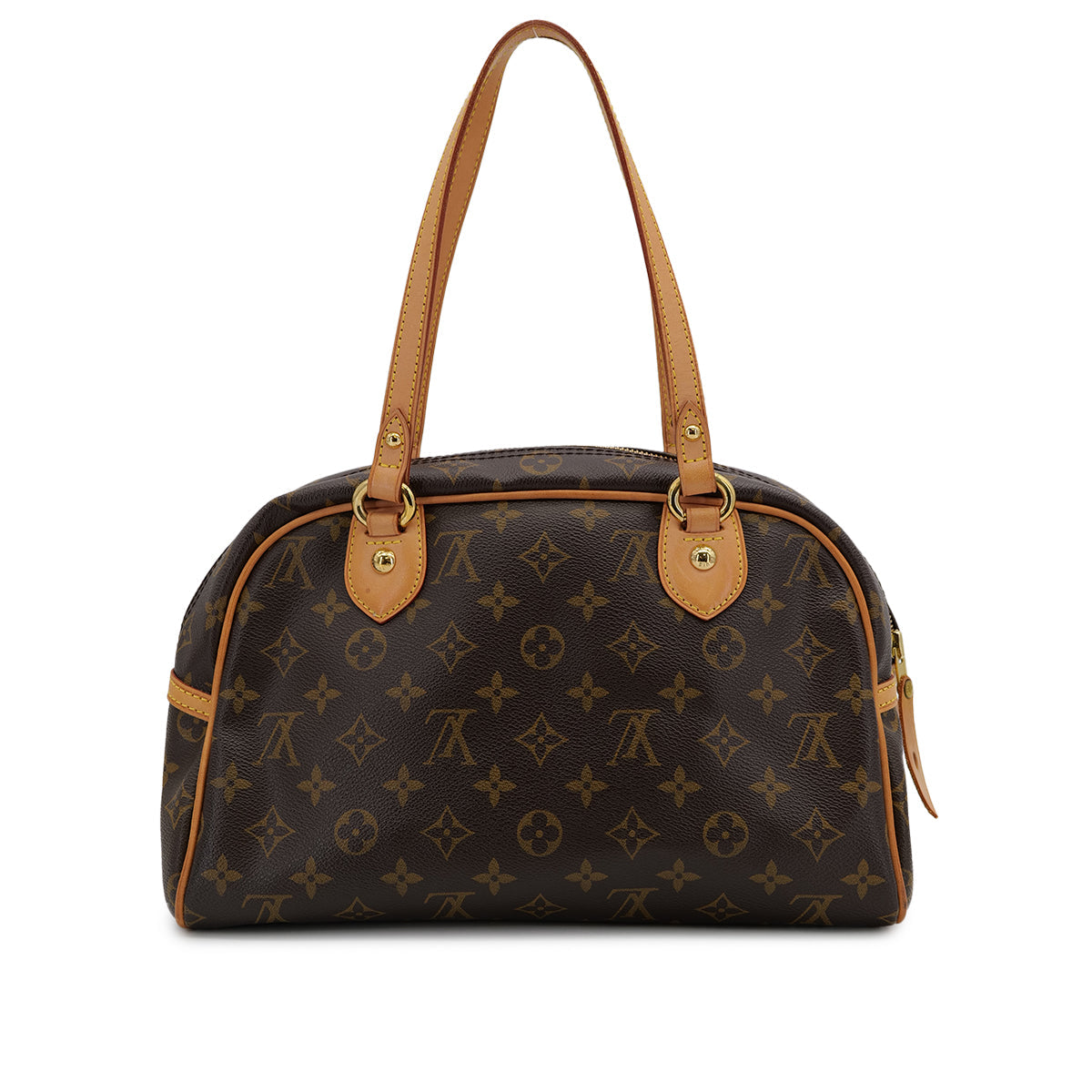 LOUIS VUITTON MONOGRAM MONTORGUEIL PM HAND SHOULDER BAG BROWN M95565 90325319